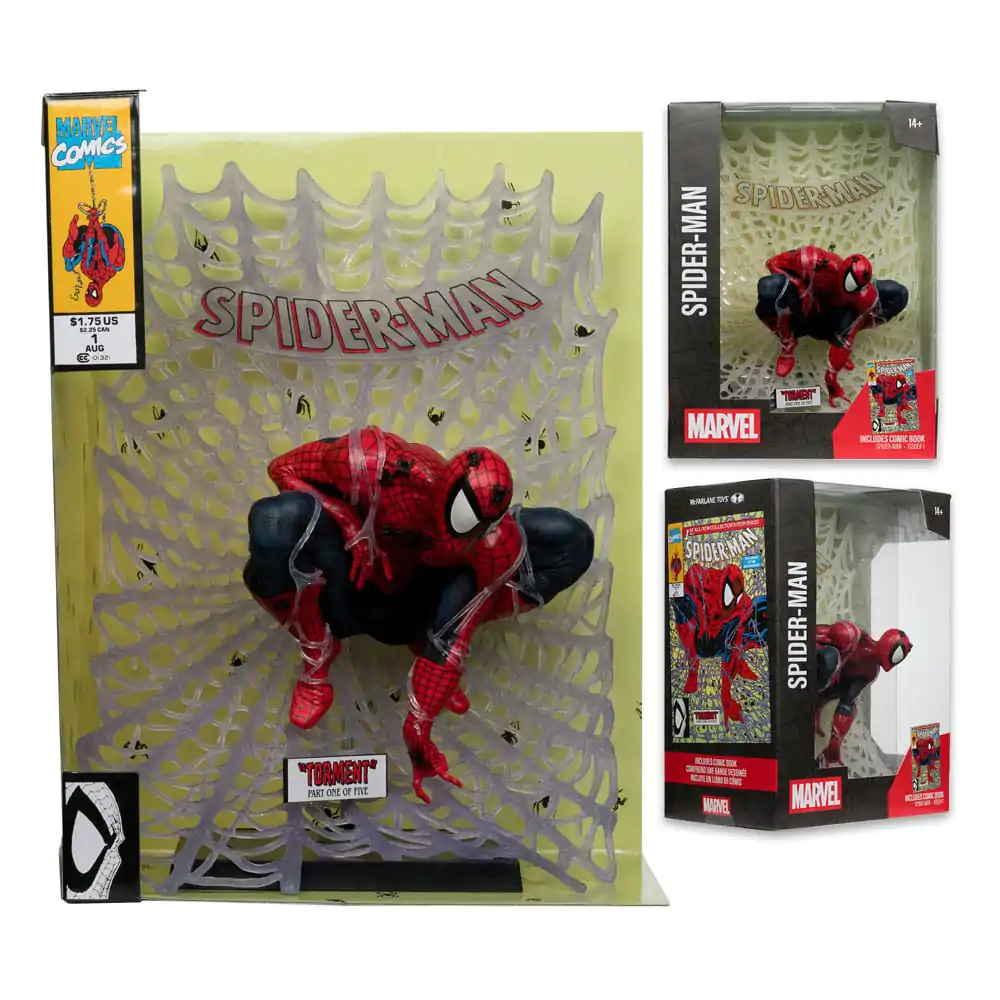 Marvel Collection PVC Socha 1/6 Spider-Man (Spider-Man #1) 28 cm fotografii produktu