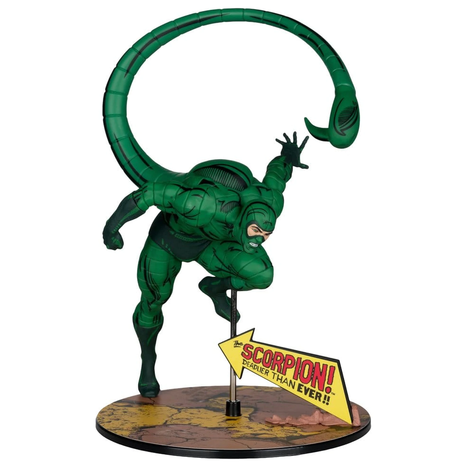 Marvel Collection PVC Figurka 1/10 Scorpion (The Amazing Spider-Man #318) 17 cm fotografii produktu