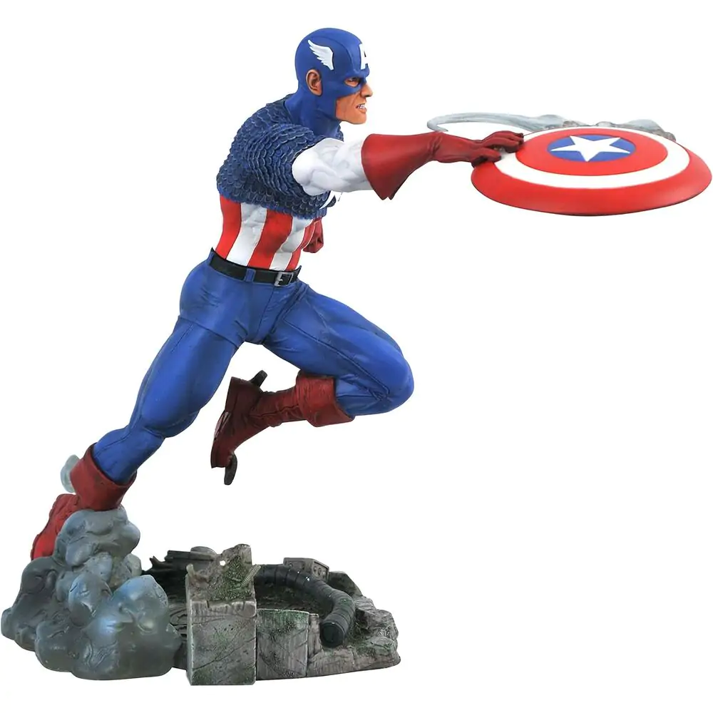 Marvel Comic Gallery Vs. PVC soška Kapitán Amerika 25 cm fotografii produktu