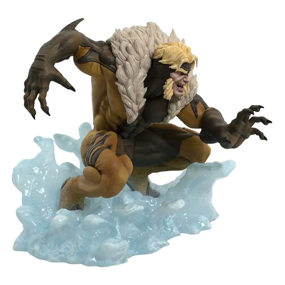Marvel Comic Gallery PVC Diorama Sabretooth 16 cm fotografii produktu