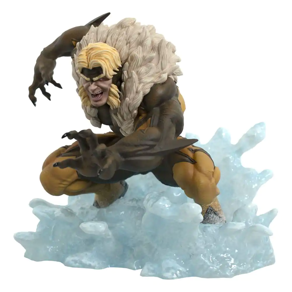 Marvel Comic Gallery PVC Diorama Sabretooth 16 cm fotografii produktu