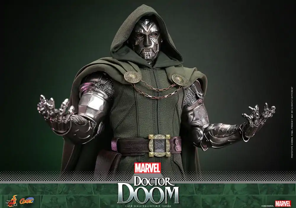 Marvel Comic Masterpiece Akční figurka 1/6 Doctor Doom 33 cm fotografii produktu