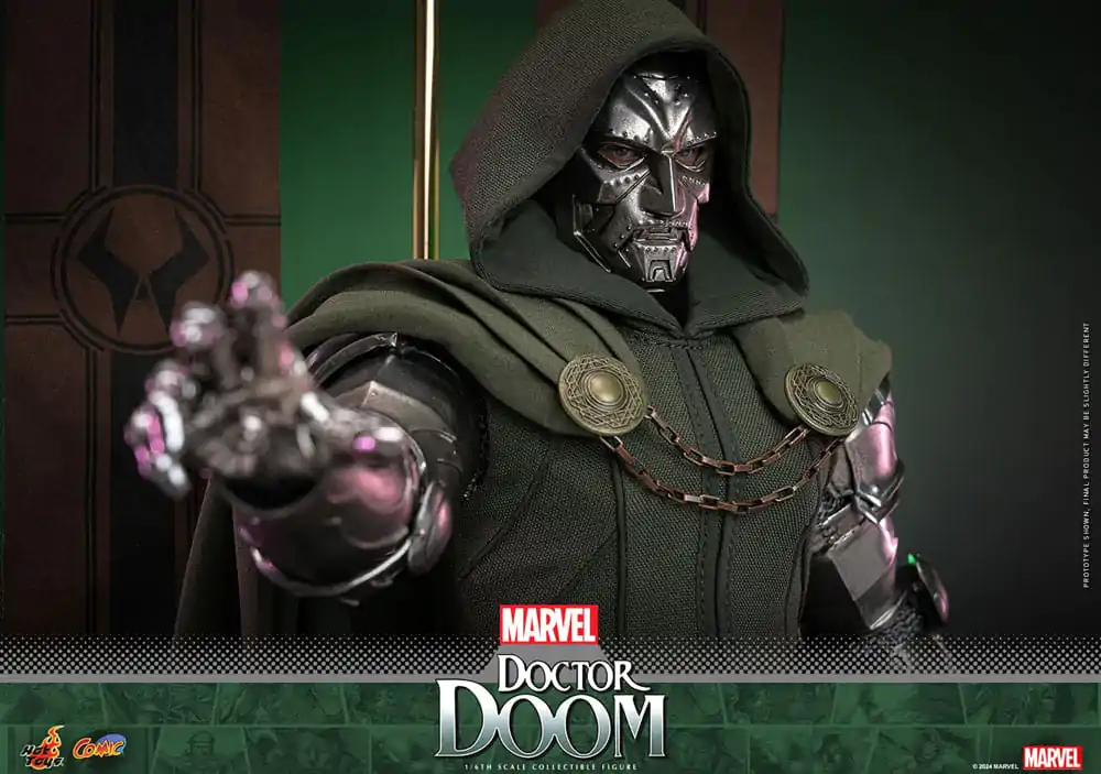 Marvel Comic Masterpiece Akční figurka 1/6 Doctor Doom 33 cm fotografii produktu