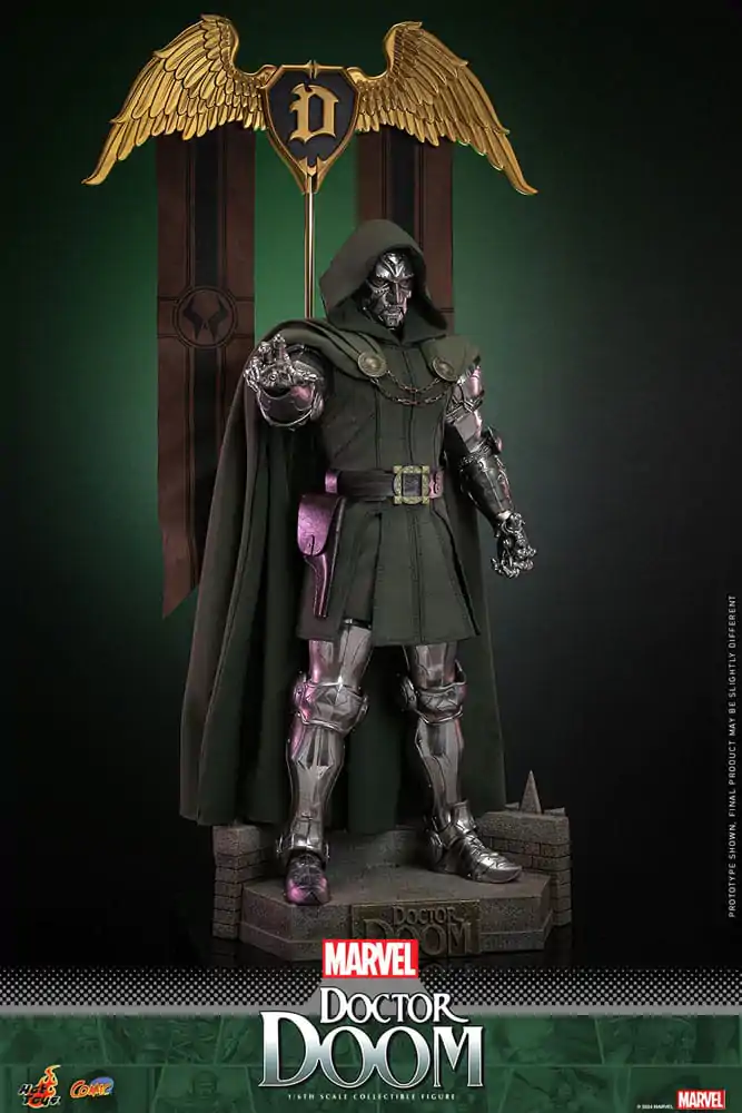 Marvel Comic Masterpiece Akční figurka 1/6 Doctor Doom 33 cm fotografii produktu