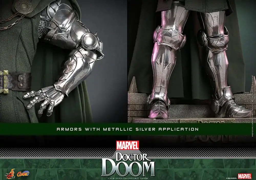 Marvel Comic Masterpiece Akční figurka 1/6 Doctor Doom 33 cm fotografii produktu