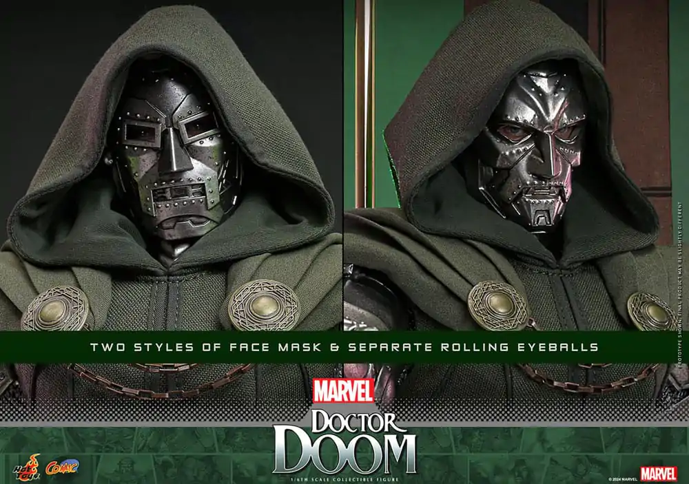 Marvel Comic Masterpiece Akční figurka 1/6 Doctor Doom 33 cm fotografii produktu