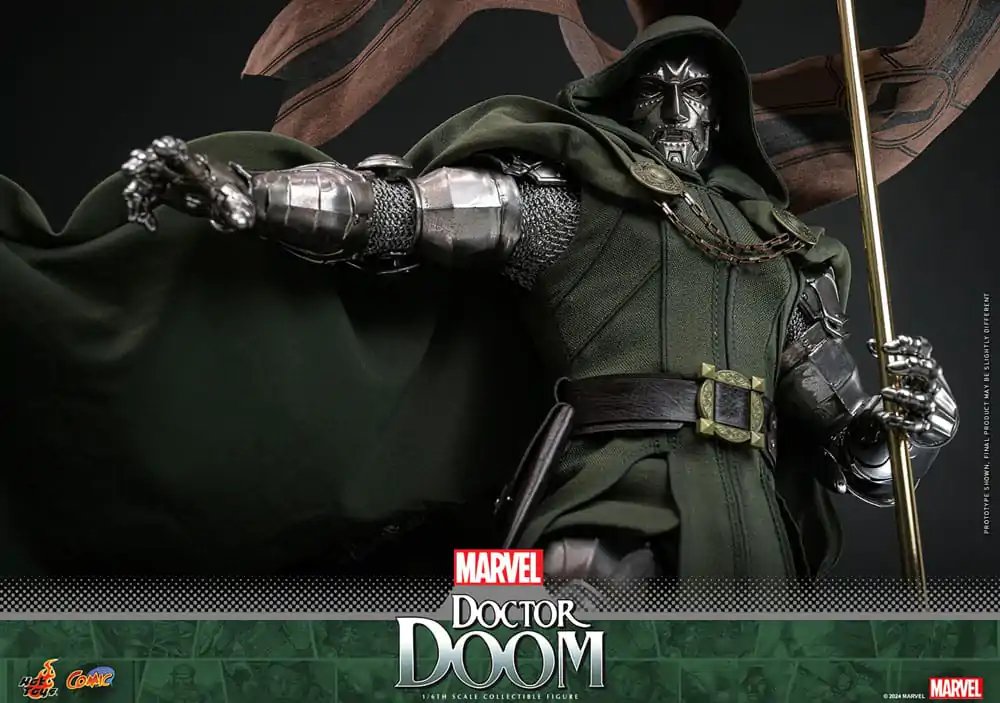 Marvel Comic Masterpiece Akční figurka 1/6 Doctor Doom 33 cm fotografii produktu