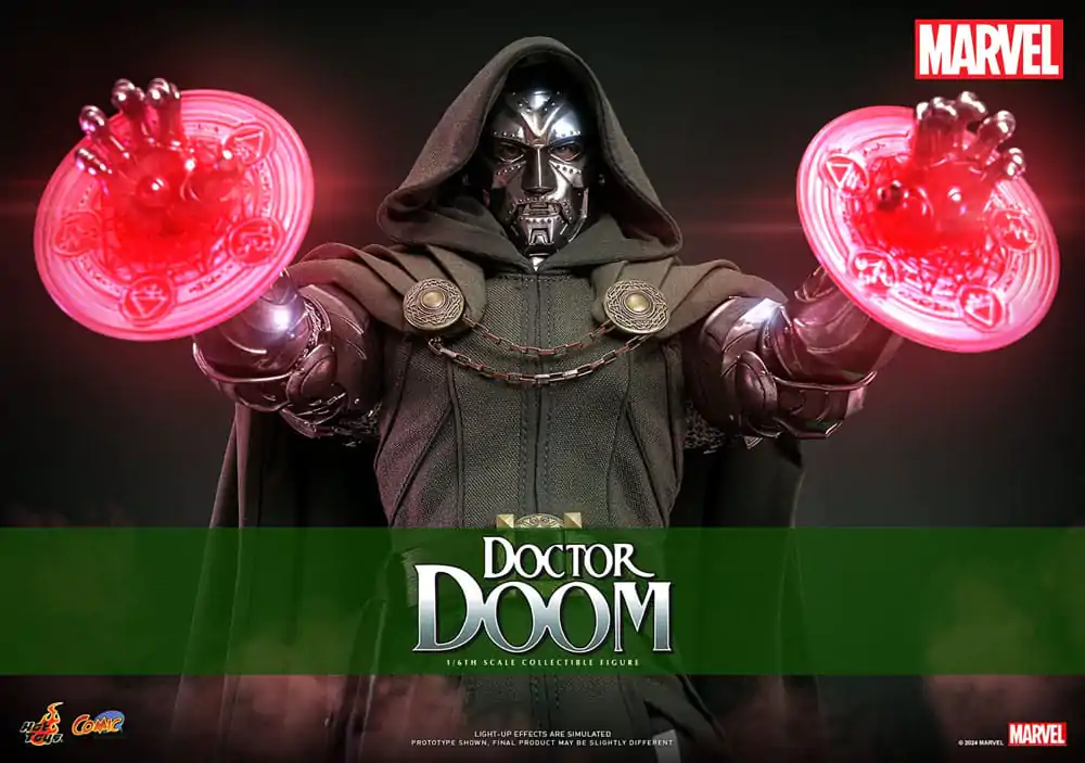 Marvel Comic Masterpiece Akční figurka 1/6 Doctor Doom 33 cm fotografii produktu