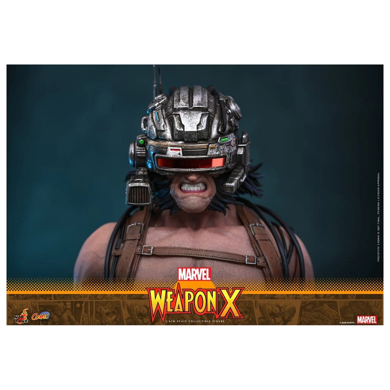 Marvel Comic Masterpiece akční figurka 1/6 Weapon X 31 cm fotografii produktu