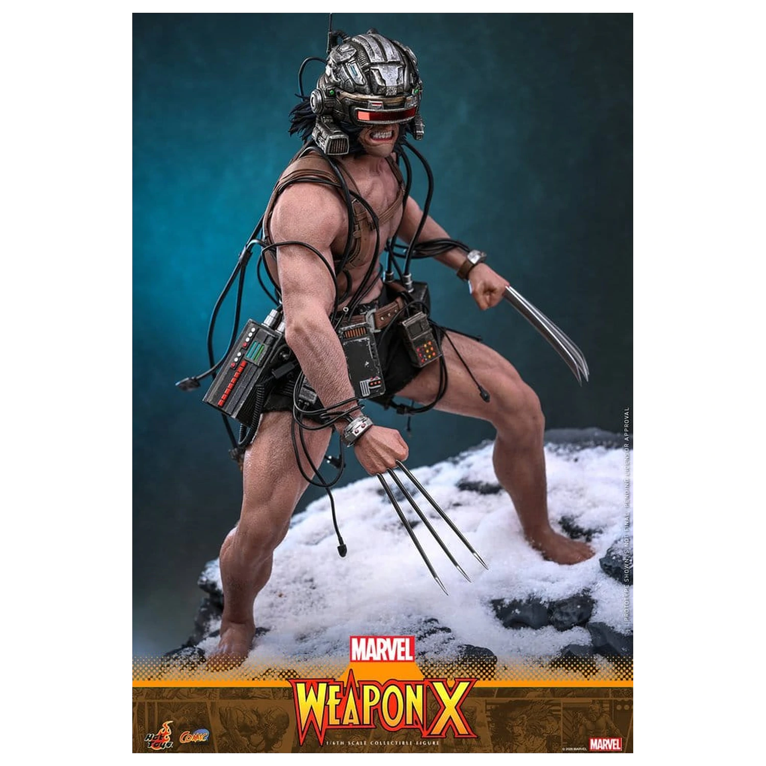 Marvel Comic Masterpiece akční figurka 1/6 Weapon X 31 cm fotografii produktu