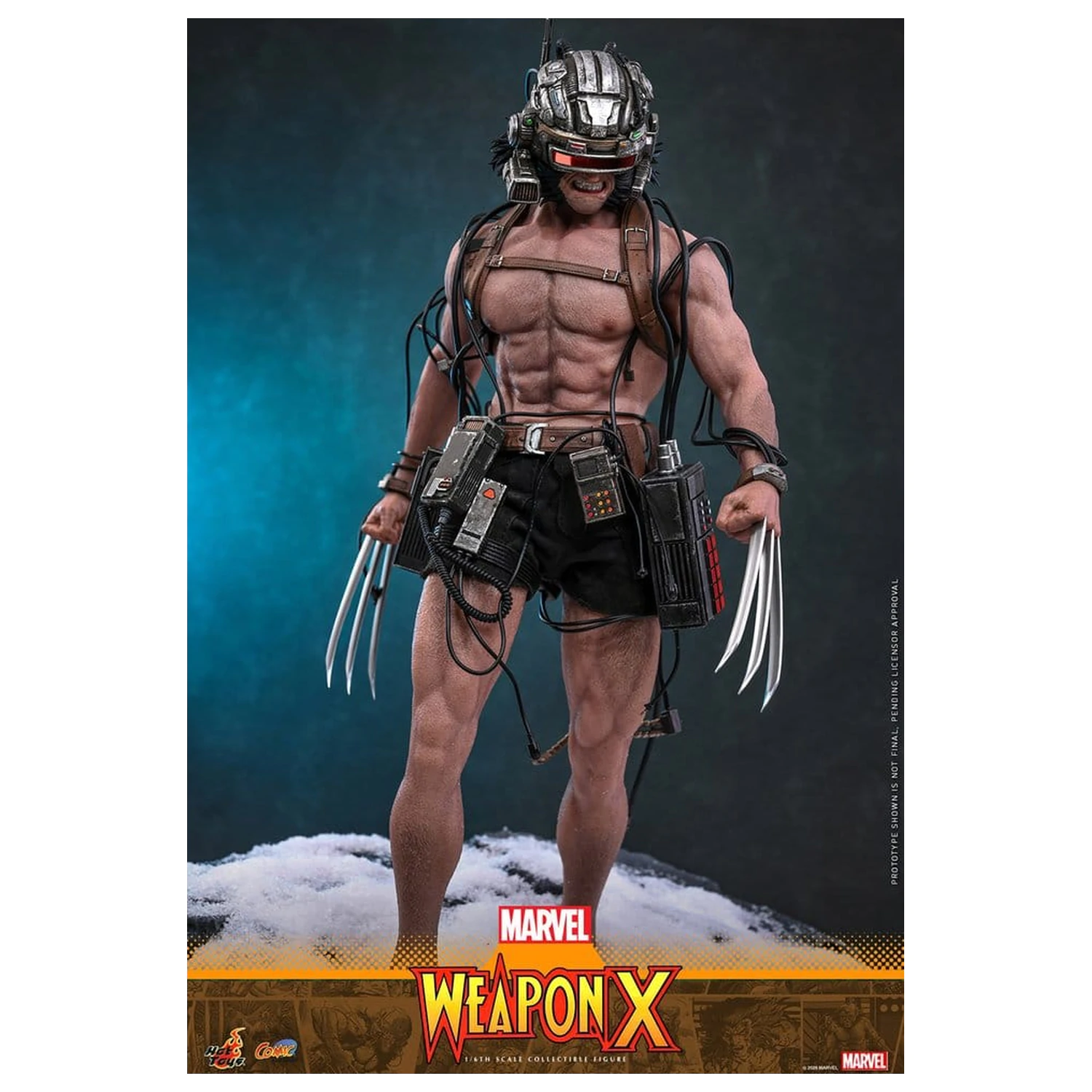 Marvel Comic Masterpiece akční figurka 1/6 Weapon X 31 cm fotografii produktu