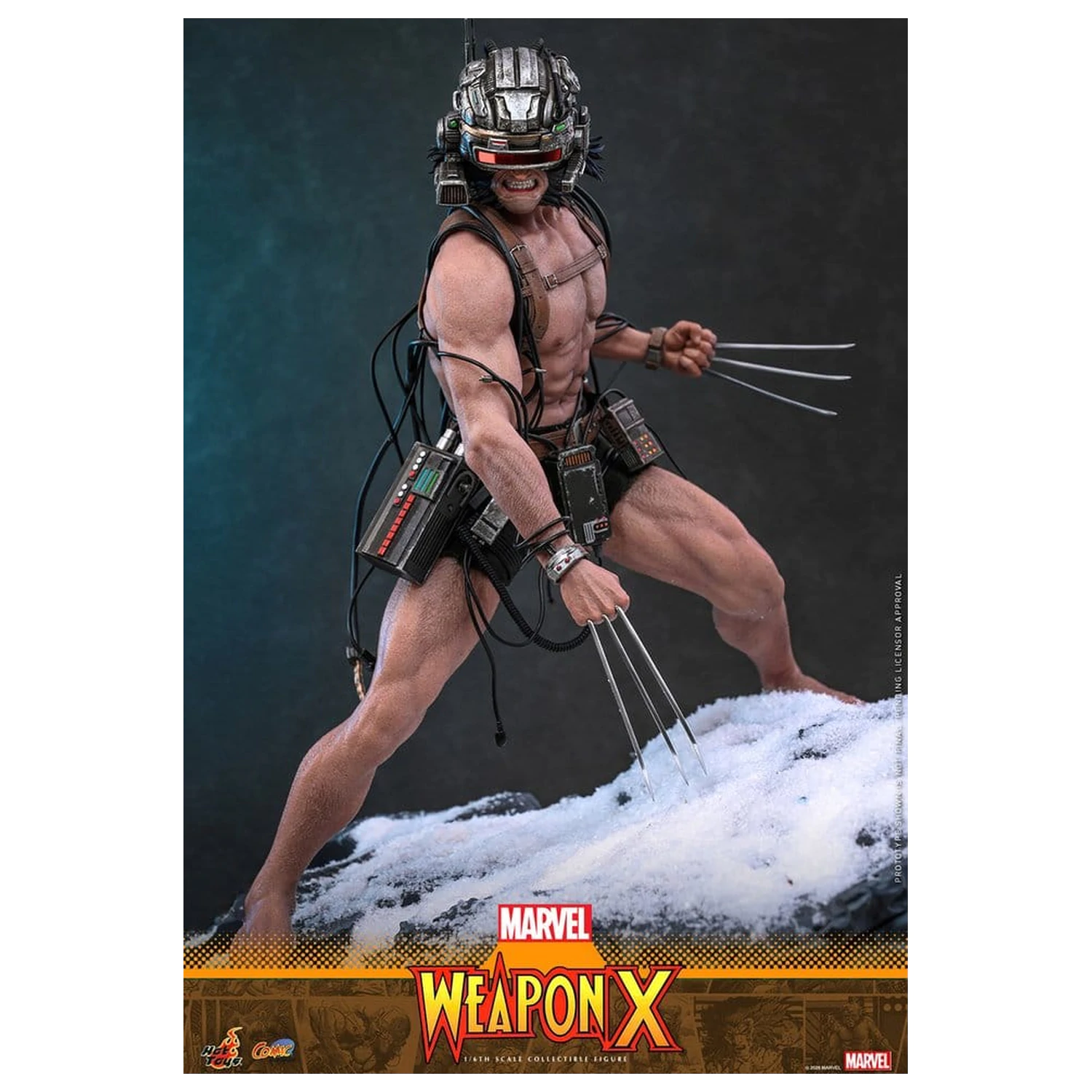 Marvel Comic Masterpiece akční figurka 1/6 Weapon X 31 cm fotografii produktu