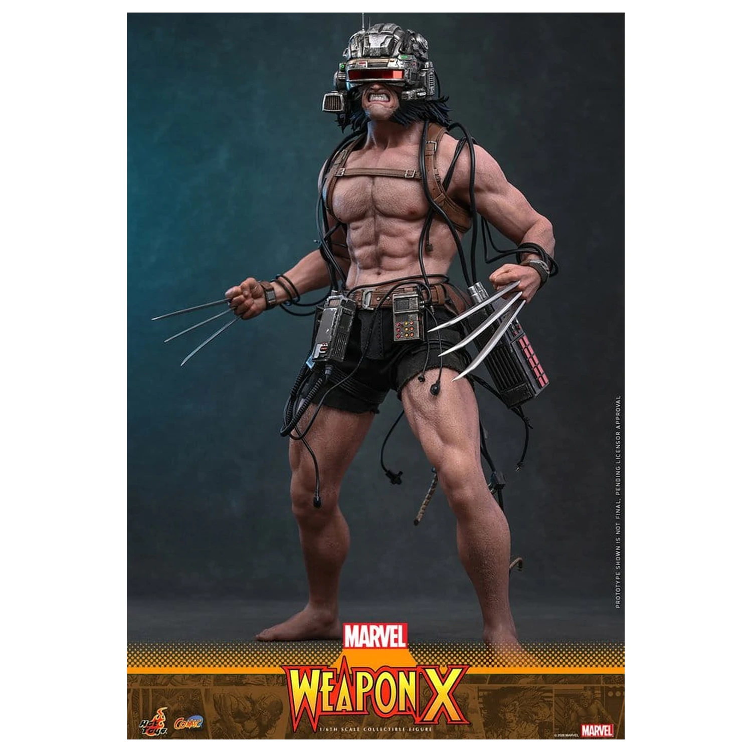 Marvel Comic Masterpiece akční figurka 1/6 Weapon X 31 cm fotografii produktu