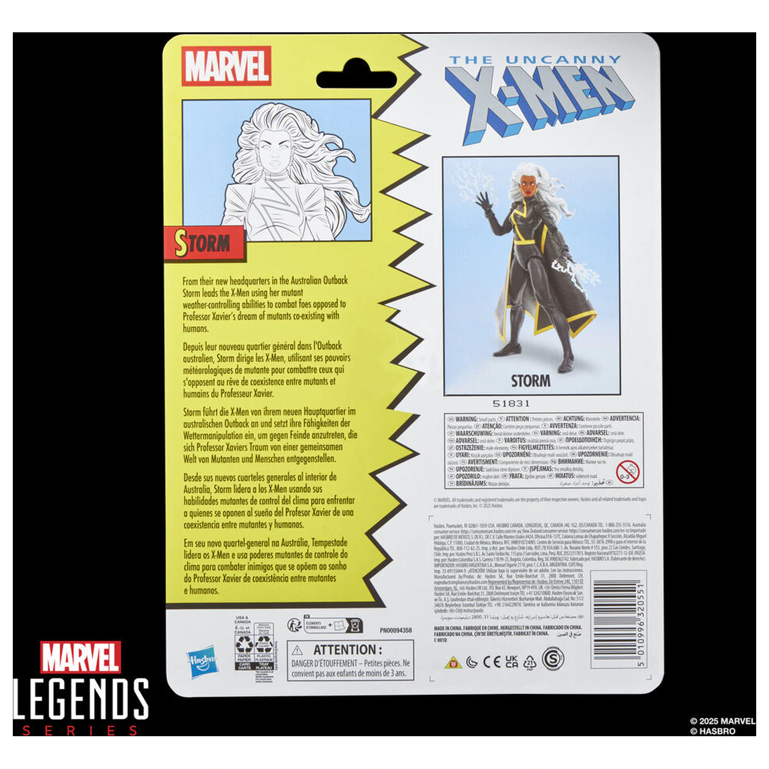 Marvel Comic The Uncanny X-Men Storm figurka 15cm fotografii produktu