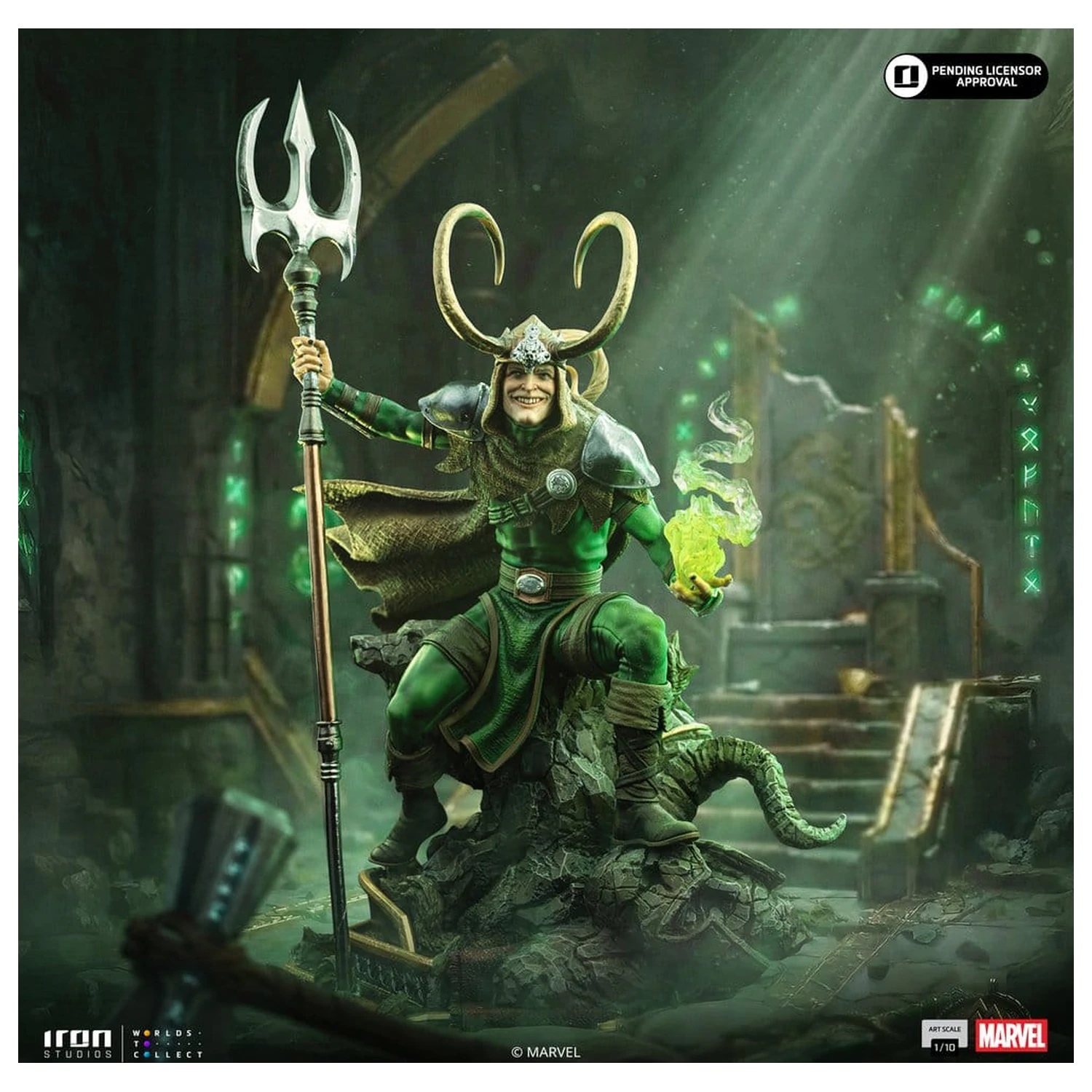Marvel Comics Art Scale Socha 1/10 Loki 28 cm fotografii produktu