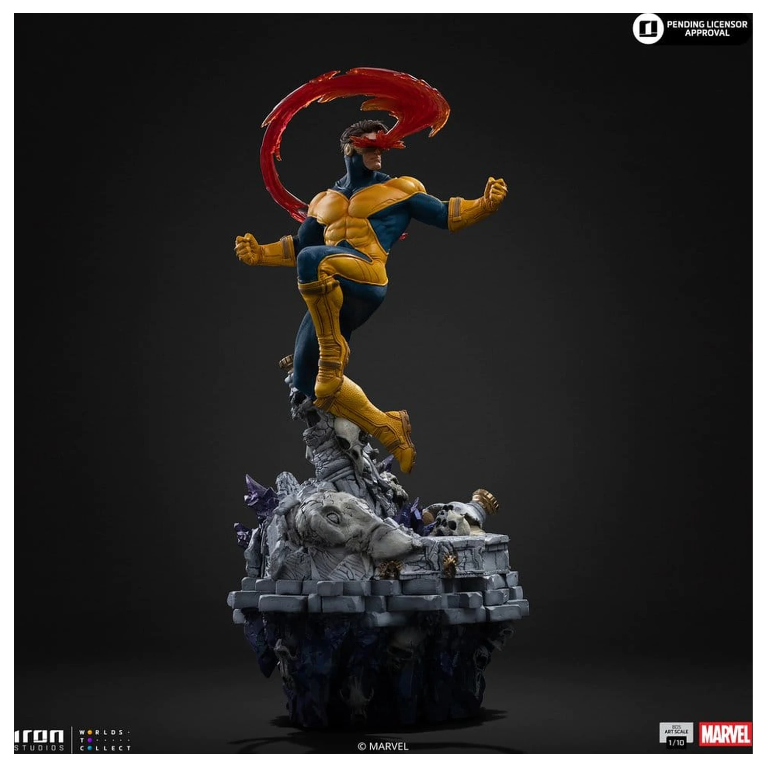 Marvel Comics BDS Art Scale Socha 1/10 Cyclops Deluxe 33 cm fotografii produktu