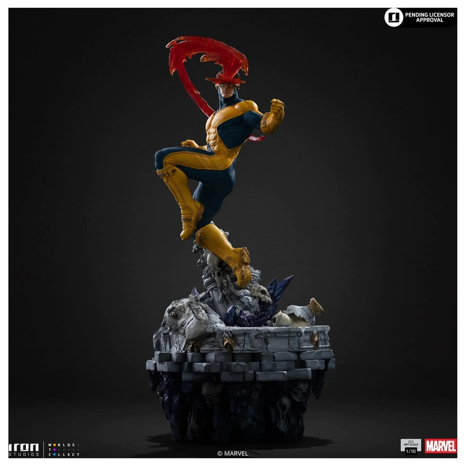 Marvel Comics BDS Art Scale Socha 1/10 Cyclops Deluxe 33 cm fotografii produktu