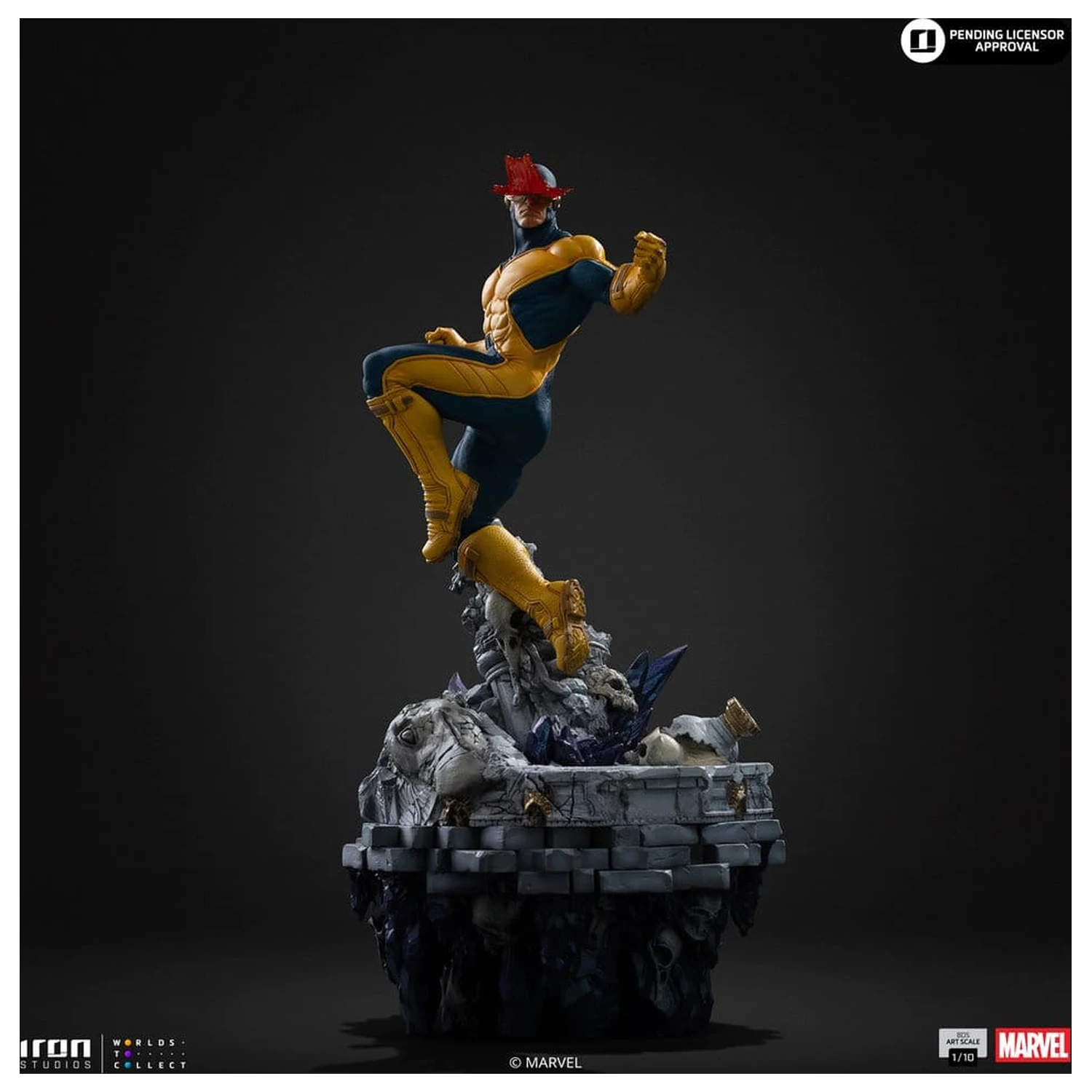Marvel Comics BDS Art Scale Socha 1/10 Cyclops Deluxe 33 cm fotografii produktu