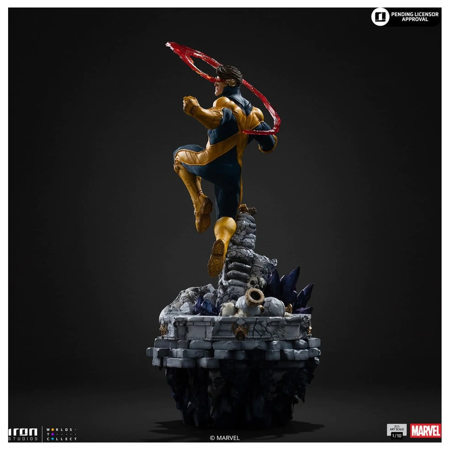 Marvel Comics BDS Art Scale Socha 1/10 Cyclops Deluxe 33 cm fotografii produktu