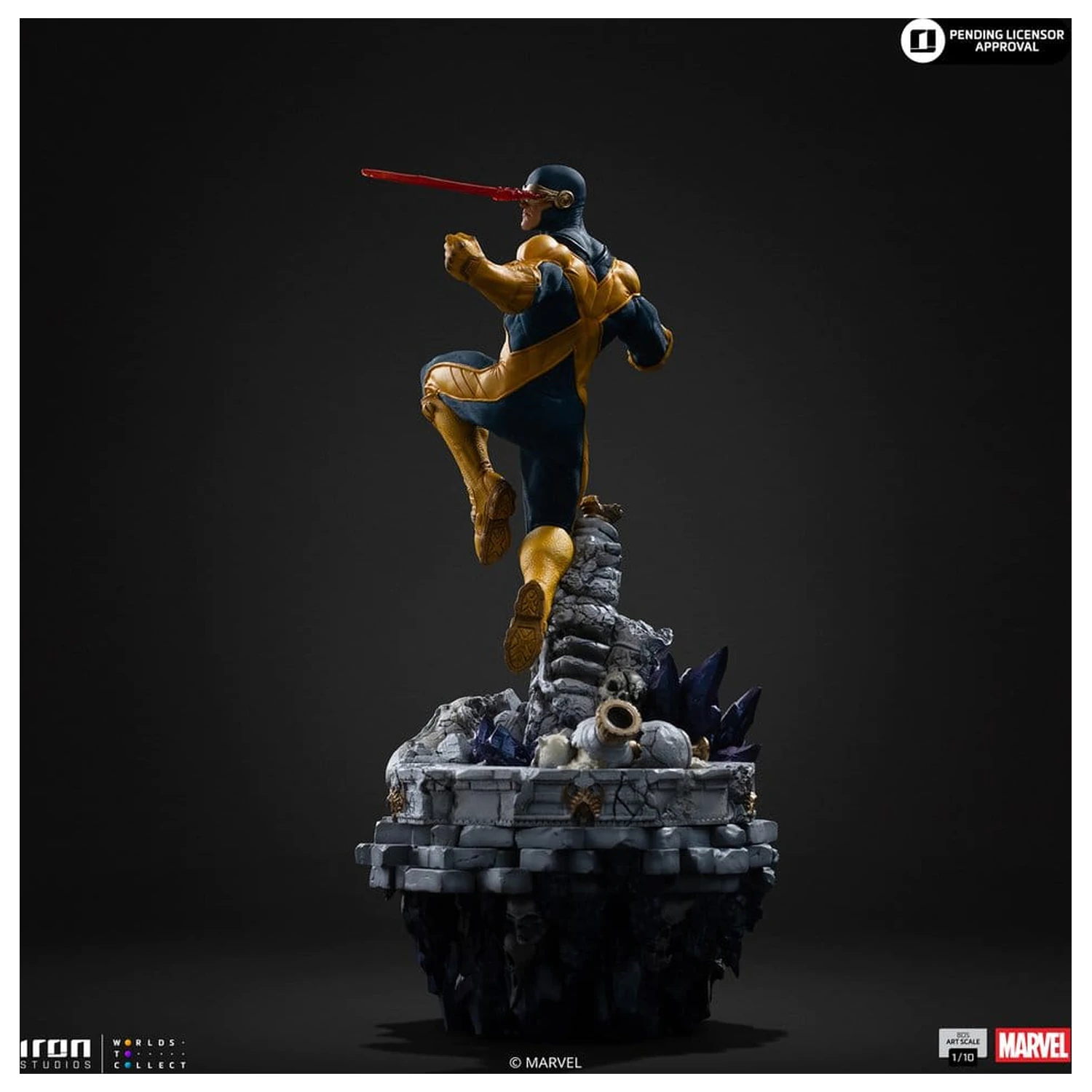 Marvel Comics BDS Art Scale Socha 1/10 Cyclops Deluxe 33 cm fotografii produktu