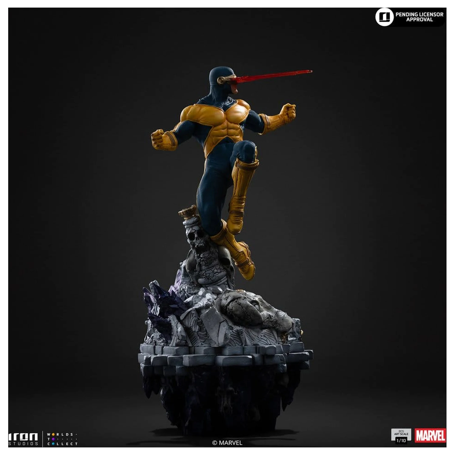 Marvel Comics BDS Art Scale Socha 1/10 Cyclops Deluxe 33 cm fotografii produktu