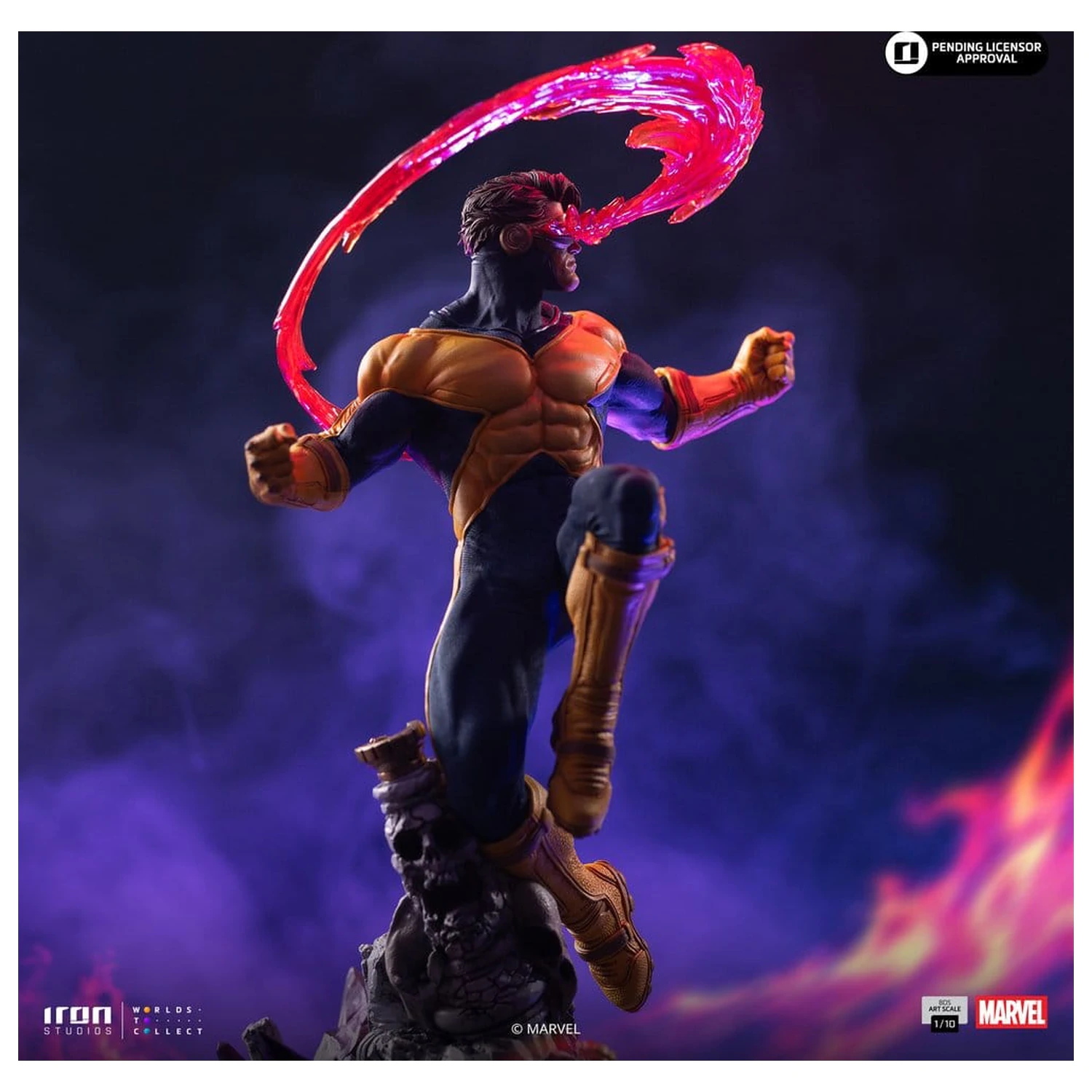 Marvel Comics BDS Art Scale Socha 1/10 Cyclops Deluxe 33 cm fotografii produktu