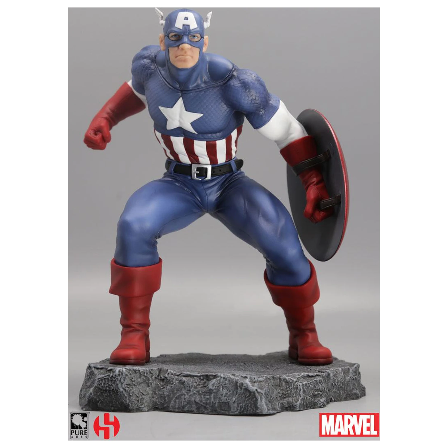 Marvel Comics Civil War socha 1/8 Captain America 22 cm fotografii produktu