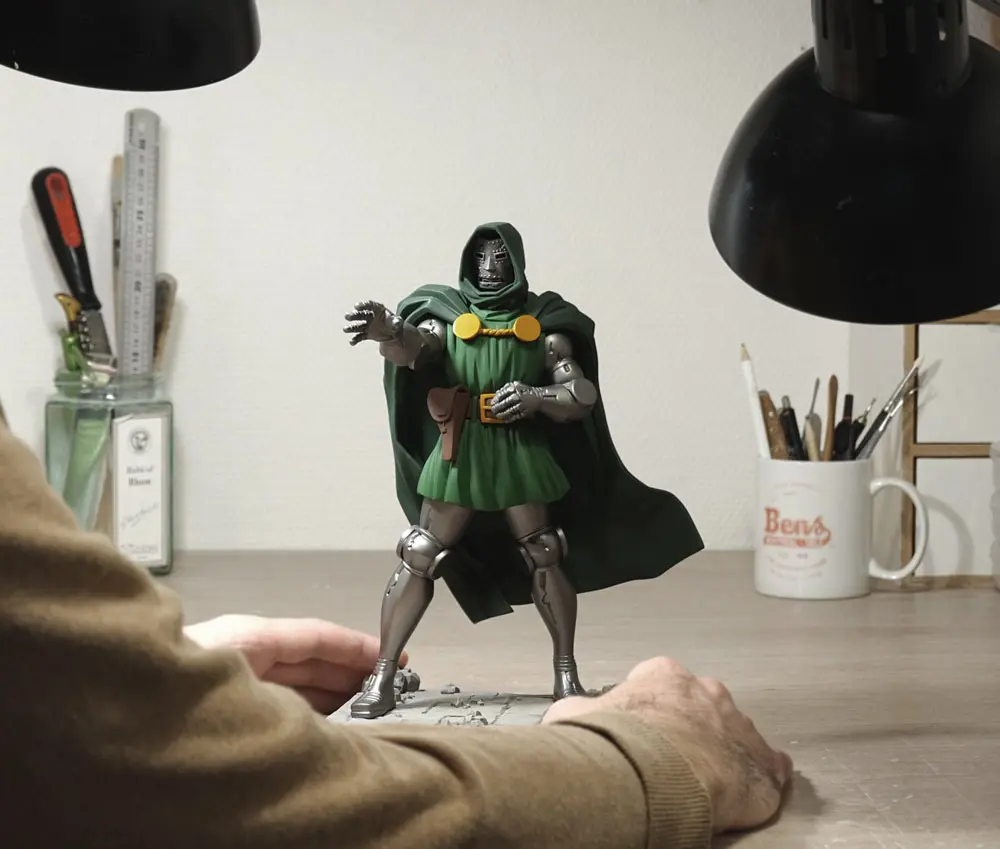 Marvel Comics Legacy Collection socha Dr. Doom 26 cm fotografii produktu