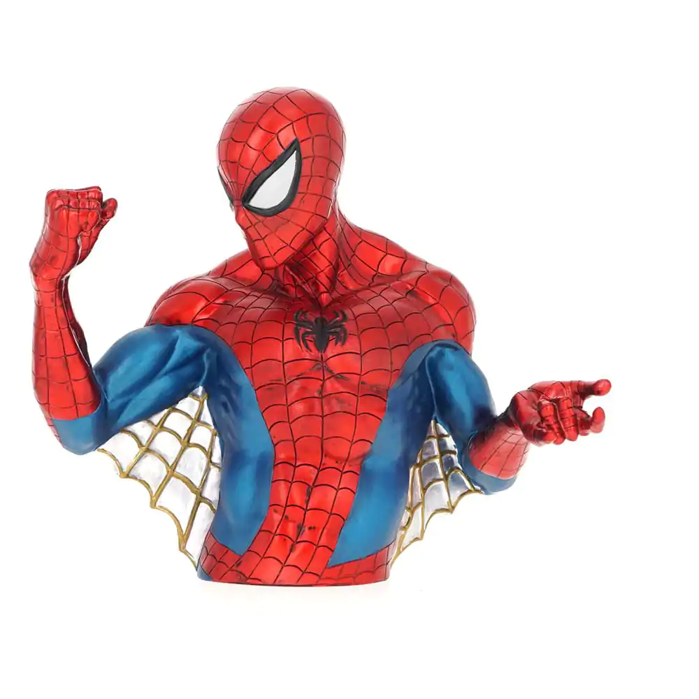 Marvel Comics Pokladnička Metallic Spider-Man 20 cm fotografii produktu