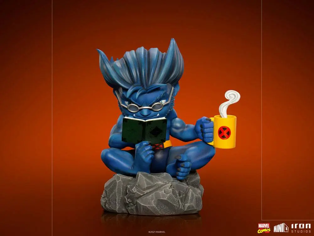 Marvel Comics Mini Co. Deluxe PVC figurka Beast (X-Men) 14 cm fotografii produktu