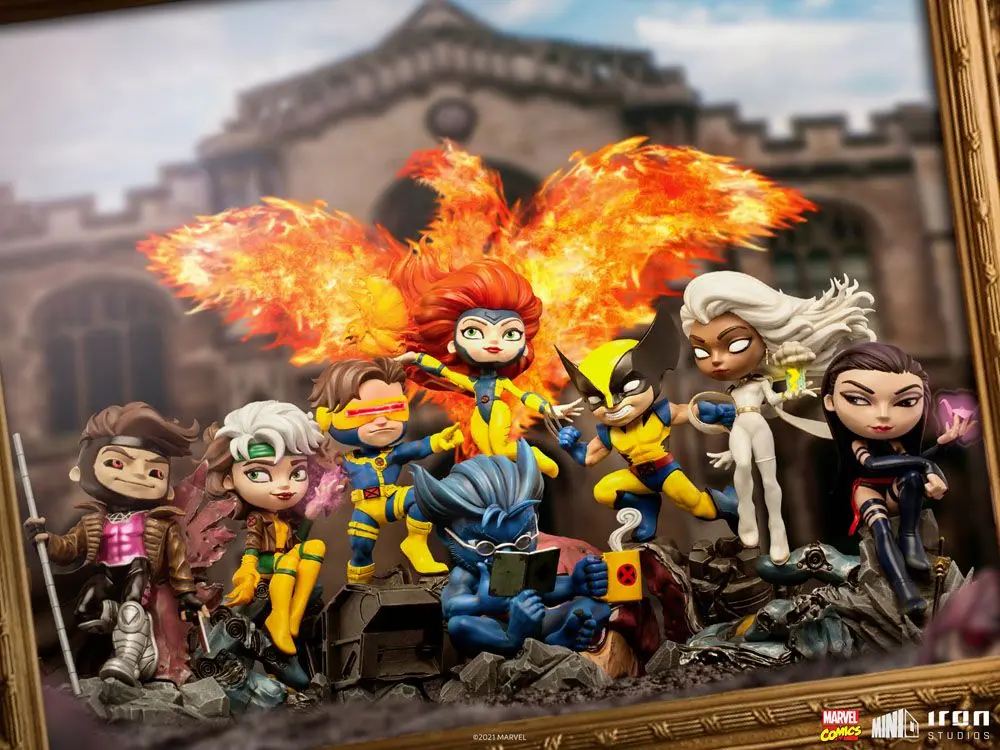Marvel Comics Mini Co. Deluxe PVC figurka Beast (X-Men) 14 cm fotografii produktu