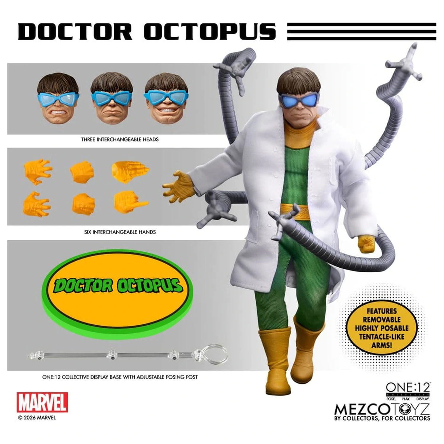 Marvel Comics One:12 Collective Akční figurka 1/12 Doctor Octopus 16 cm fotografii produktu