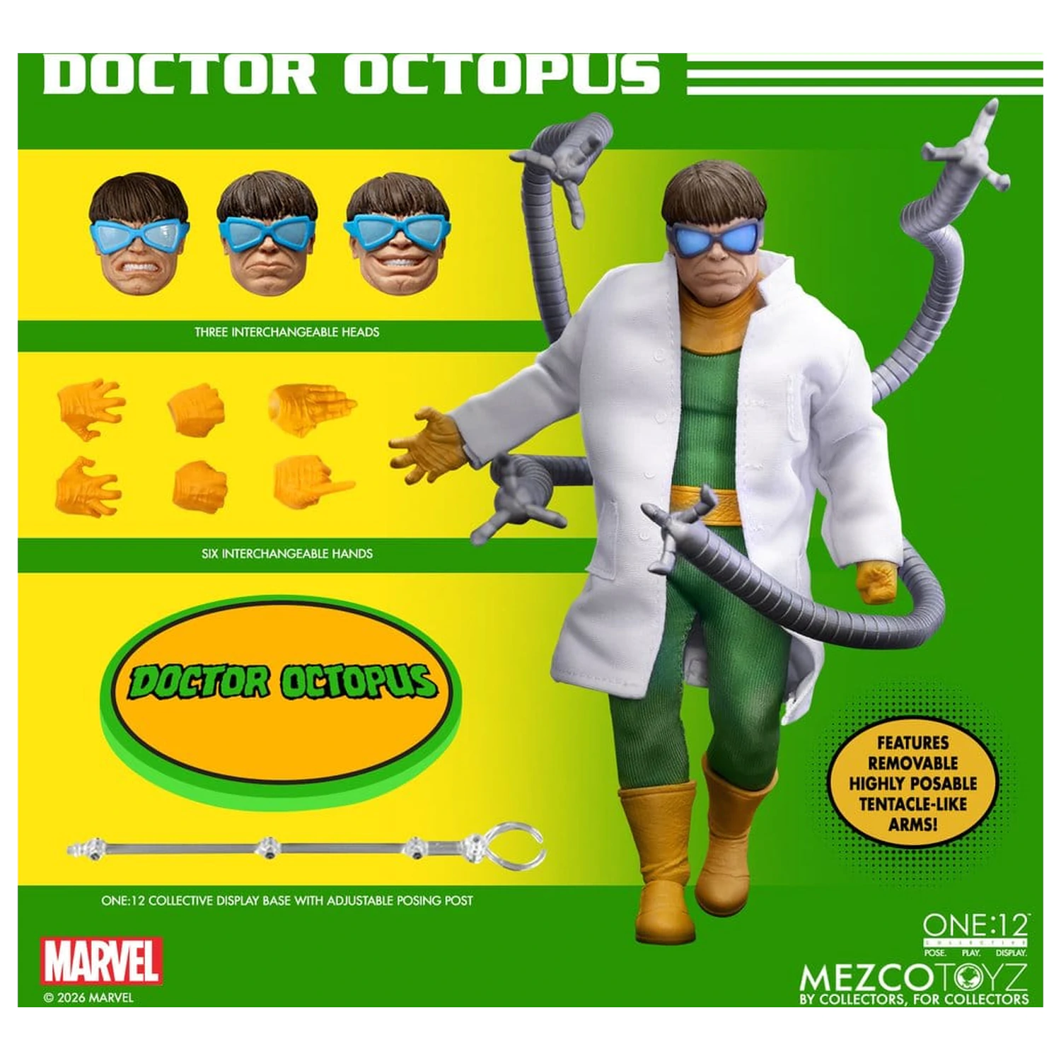 Marvel Comics One:12 Collective Akční figurka 1/12 Doctor Octopus 16 cm fotografii produktu