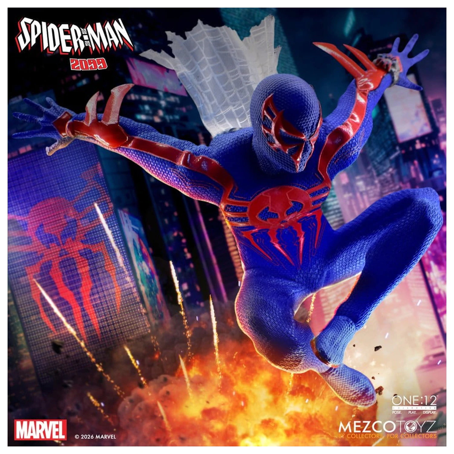 Marvel Comics One:12 Collective akční figurka 1/12 Spider-Man 2099 17 cm fotografii produktu