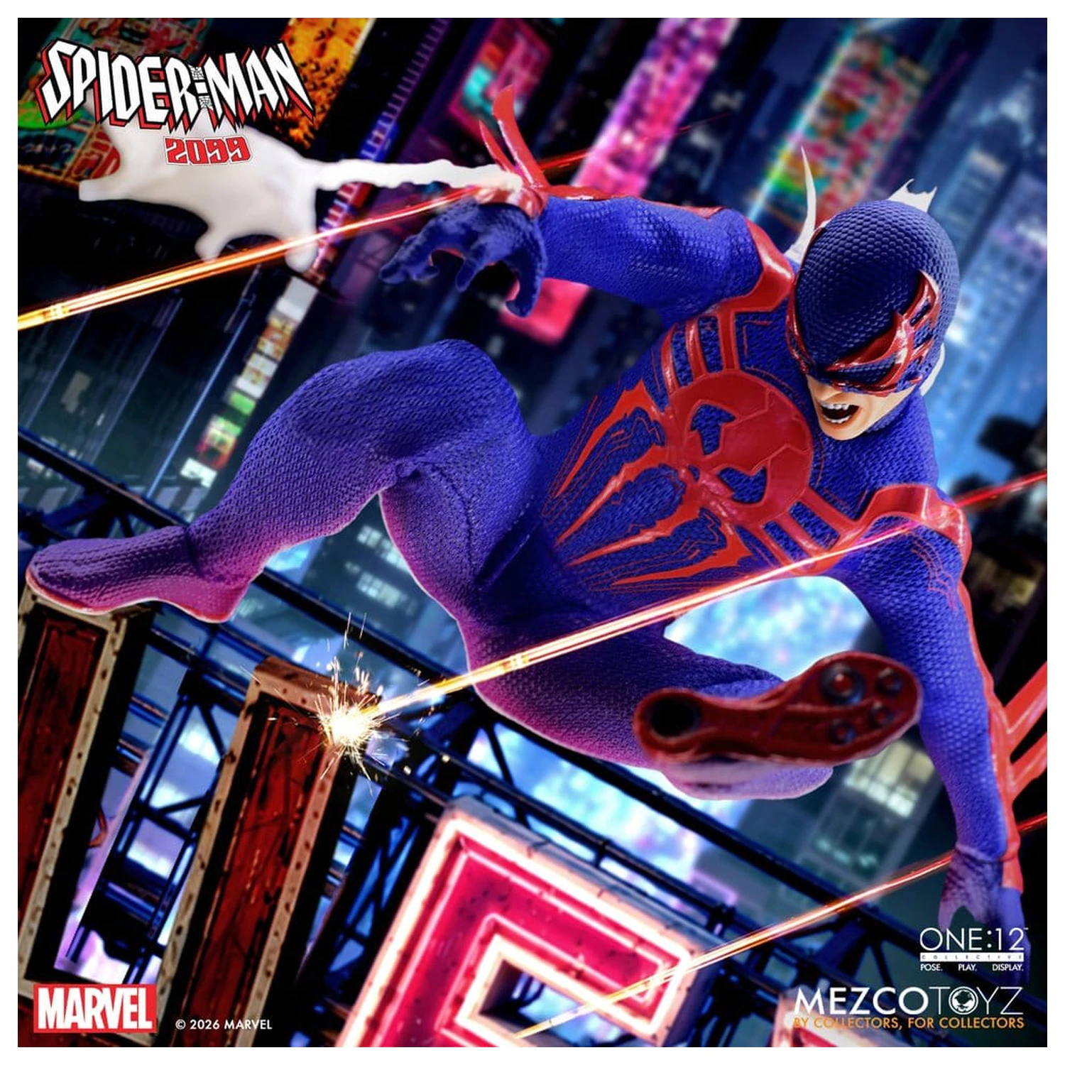 Marvel Comics One:12 Collective akční figurka 1/12 Spider-Man 2099 17 cm fotografii produktu