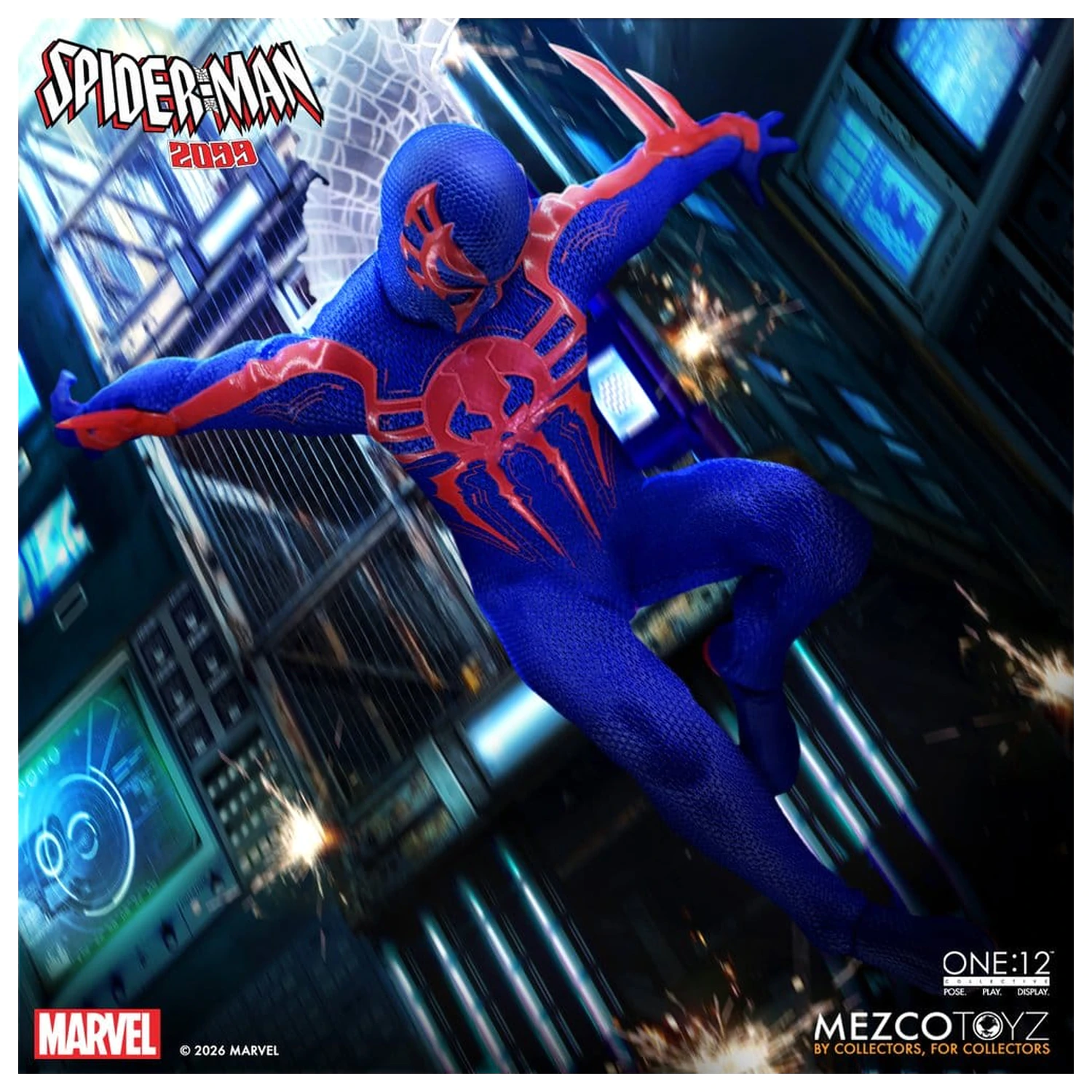 Marvel Comics One:12 Collective akční figurka 1/12 Spider-Man 2099 17 cm fotografii produktu