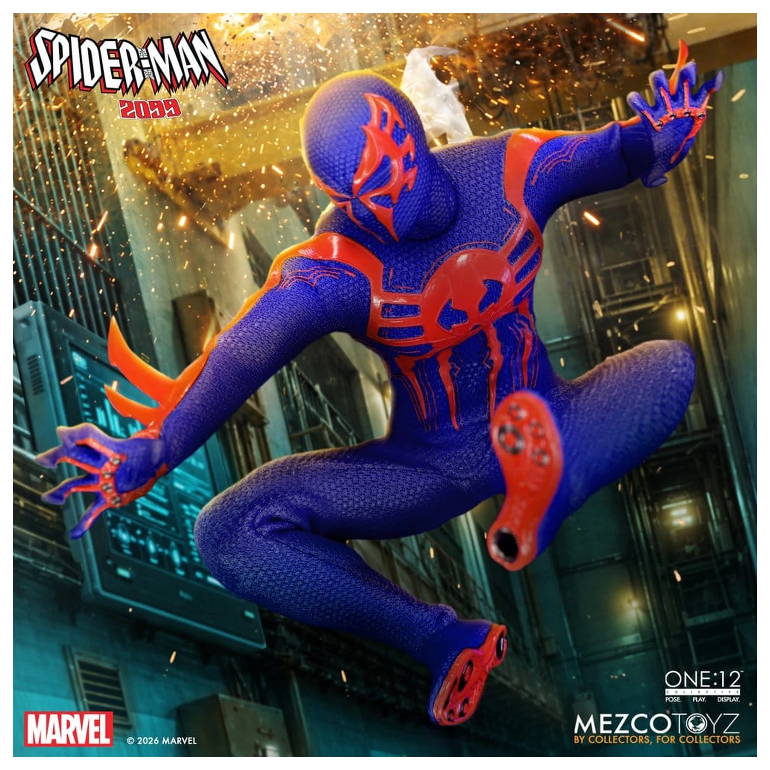 Marvel Comics One:12 Collective akční figurka 1/12 Spider-Man 2099 17 cm fotografii produktu