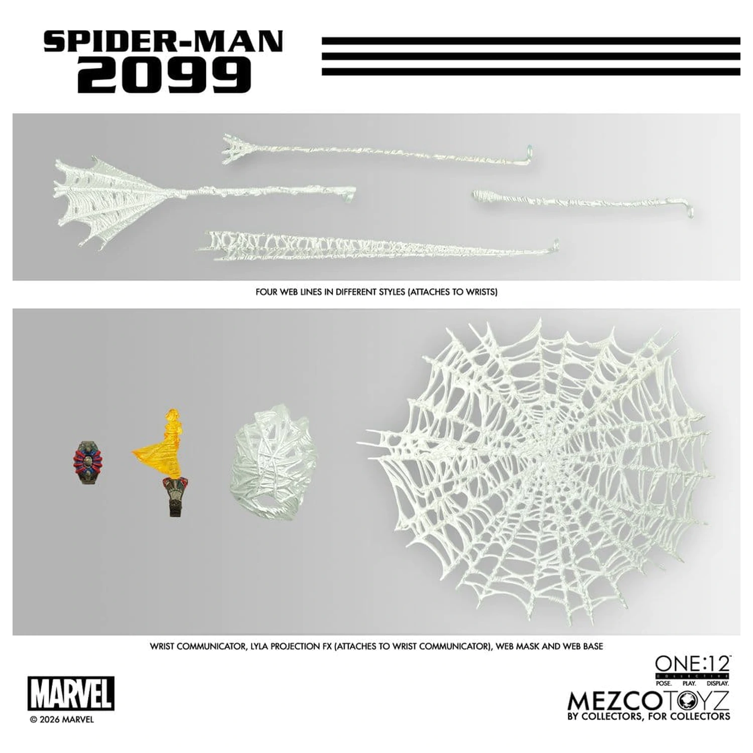 Marvel Comics One:12 Collective akční figurka 1/12 Spider-Man 2099 17 cm fotografii produktu