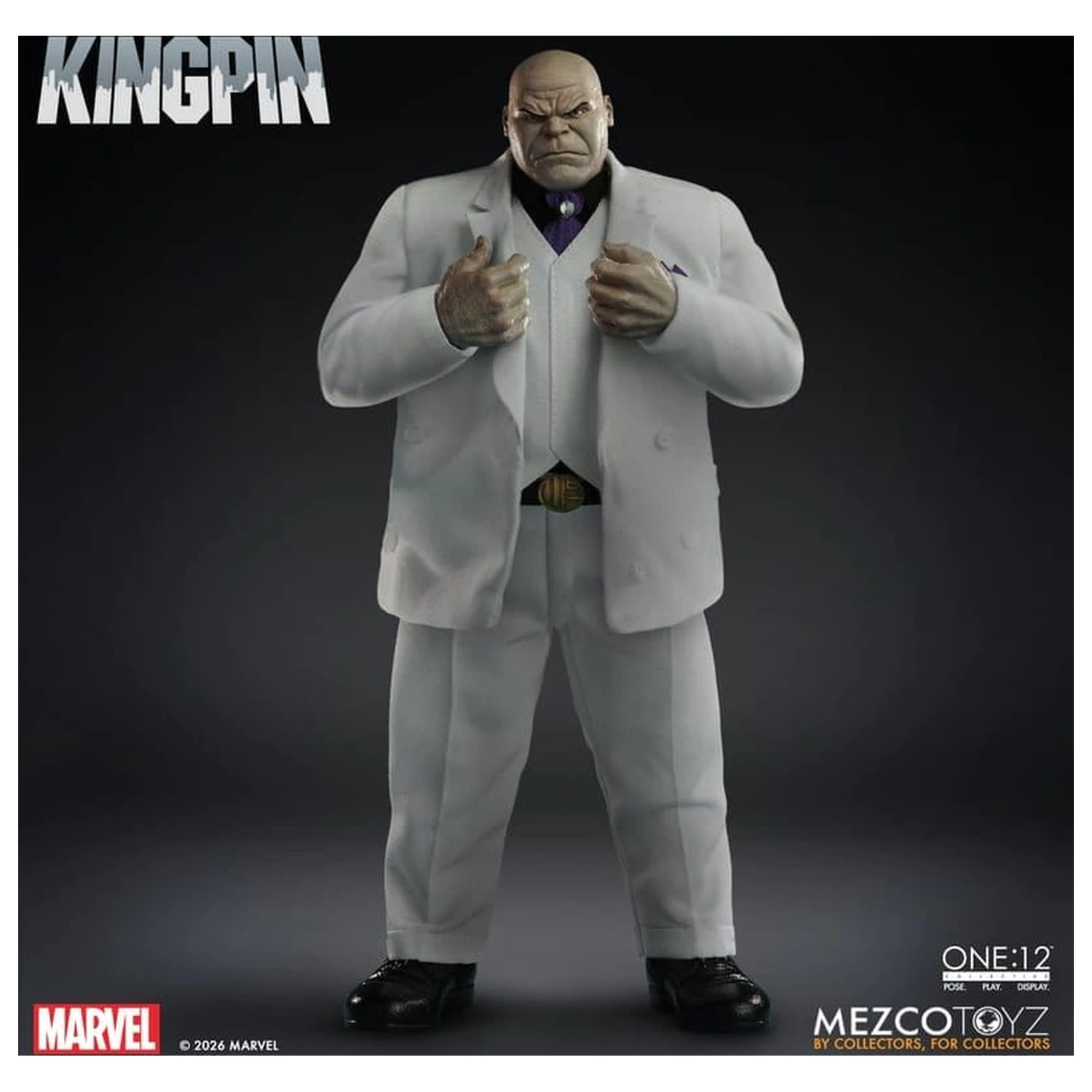 Marvel Comics One:12 Collective akční figurka 1/12 Kingpin 18 cm fotografii produktu