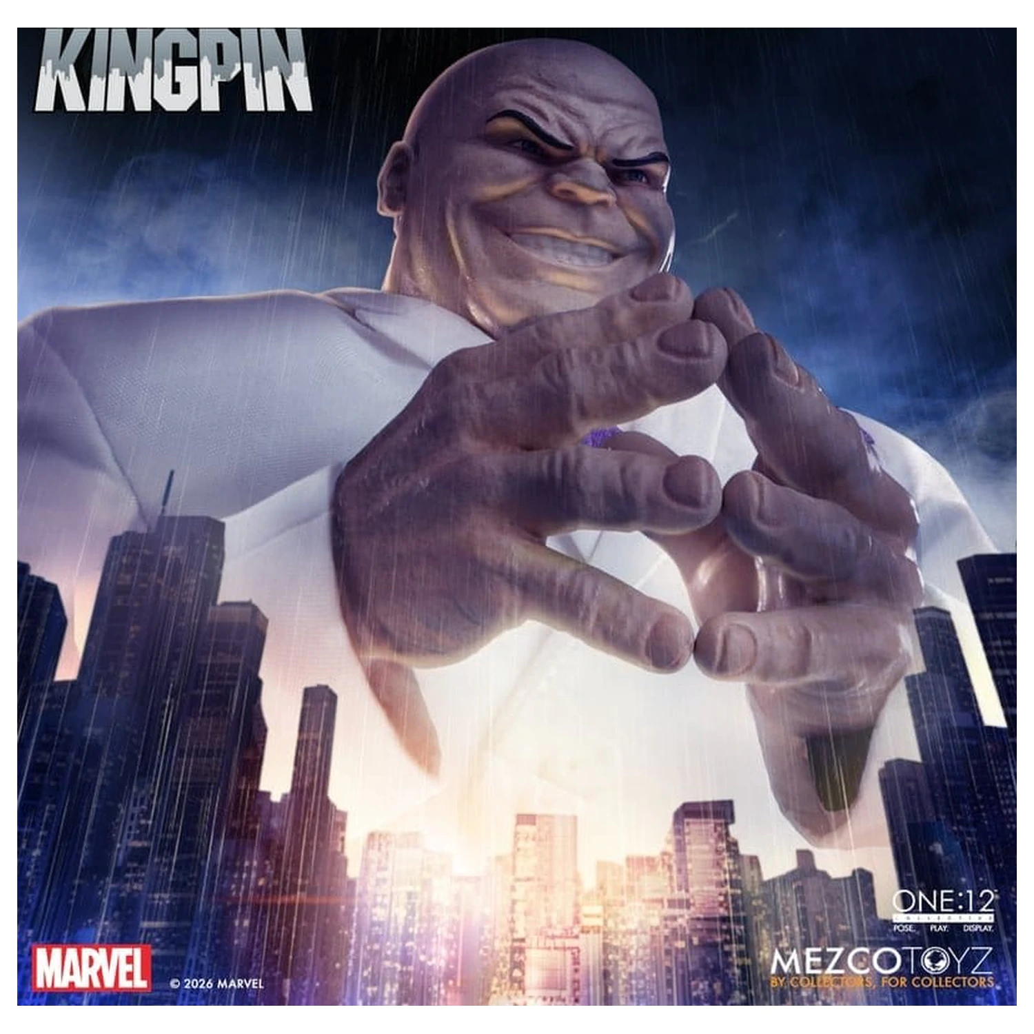 Marvel Comics One:12 Collective akční figurka 1/12 Kingpin 18 cm fotografii produktu