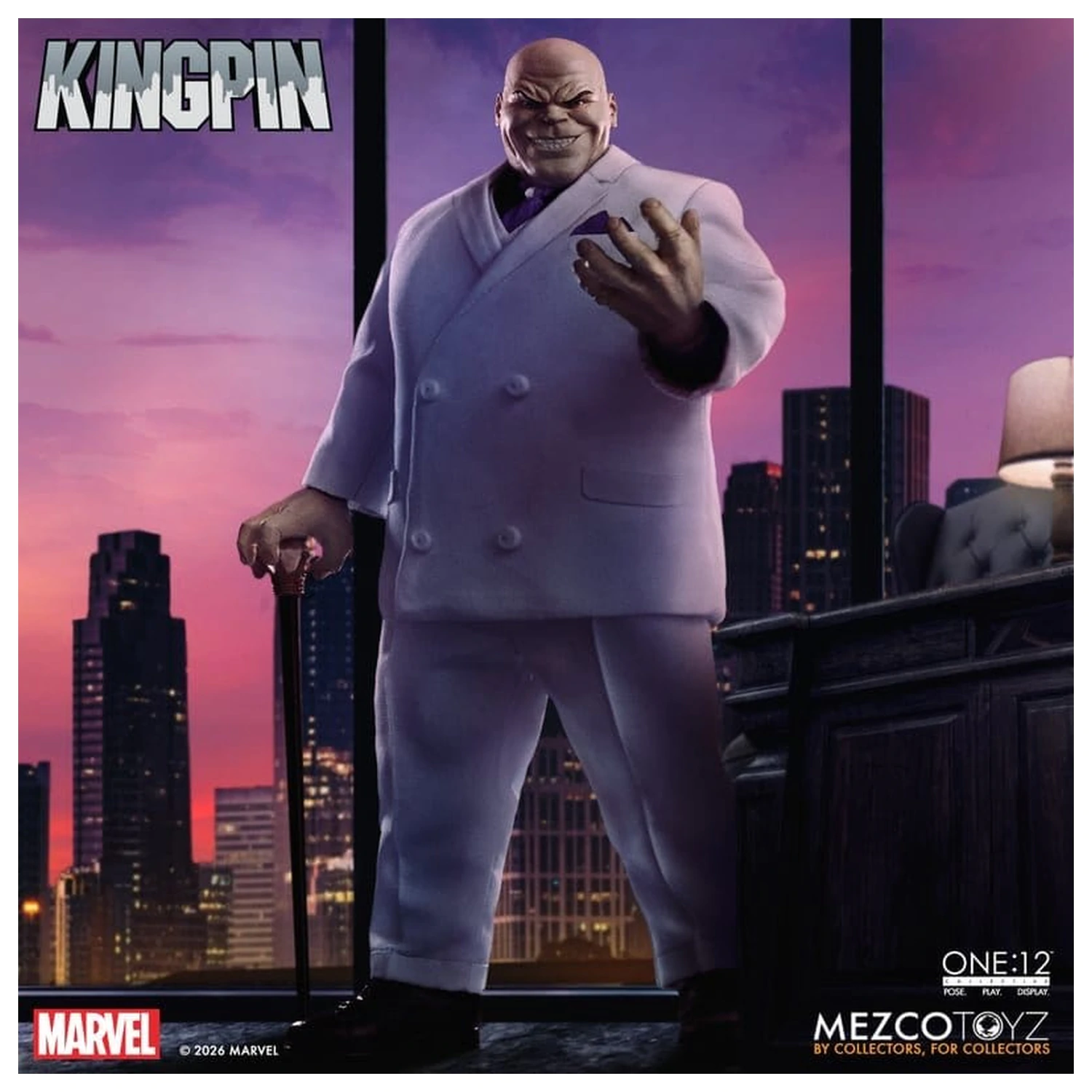 Marvel Comics One:12 Collective akční figurka 1/12 Kingpin 18 cm fotografii produktu