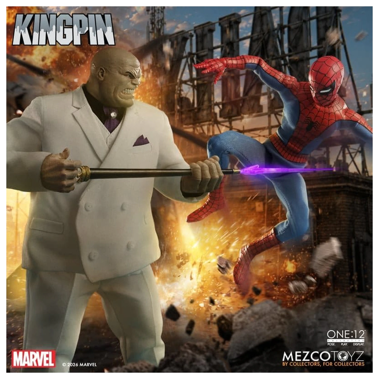 Marvel Comics One:12 Collective akční figurka 1/12 Kingpin 18 cm fotografii produktu