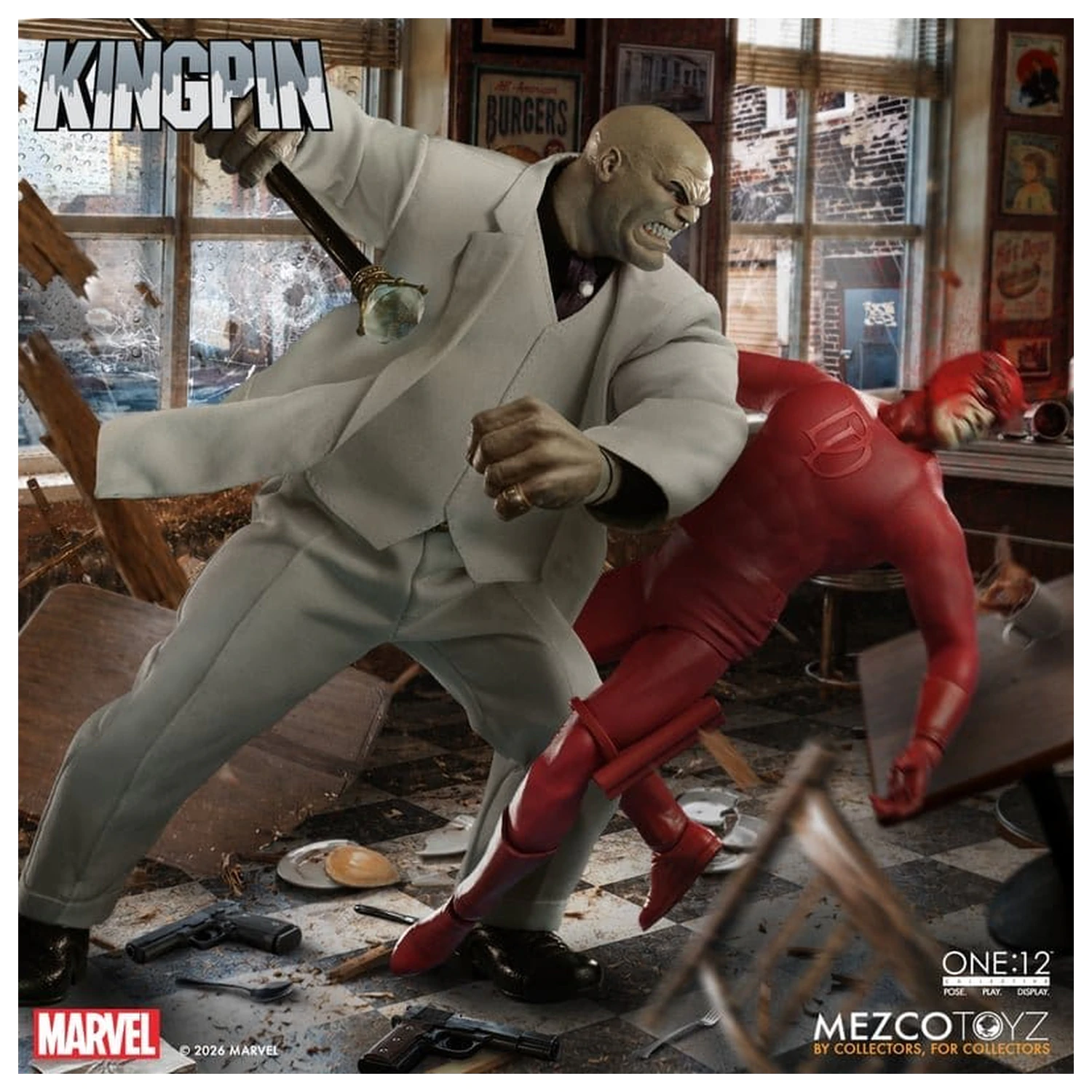 Marvel Comics One:12 Collective akční figurka 1/12 Kingpin 18 cm fotografii produktu