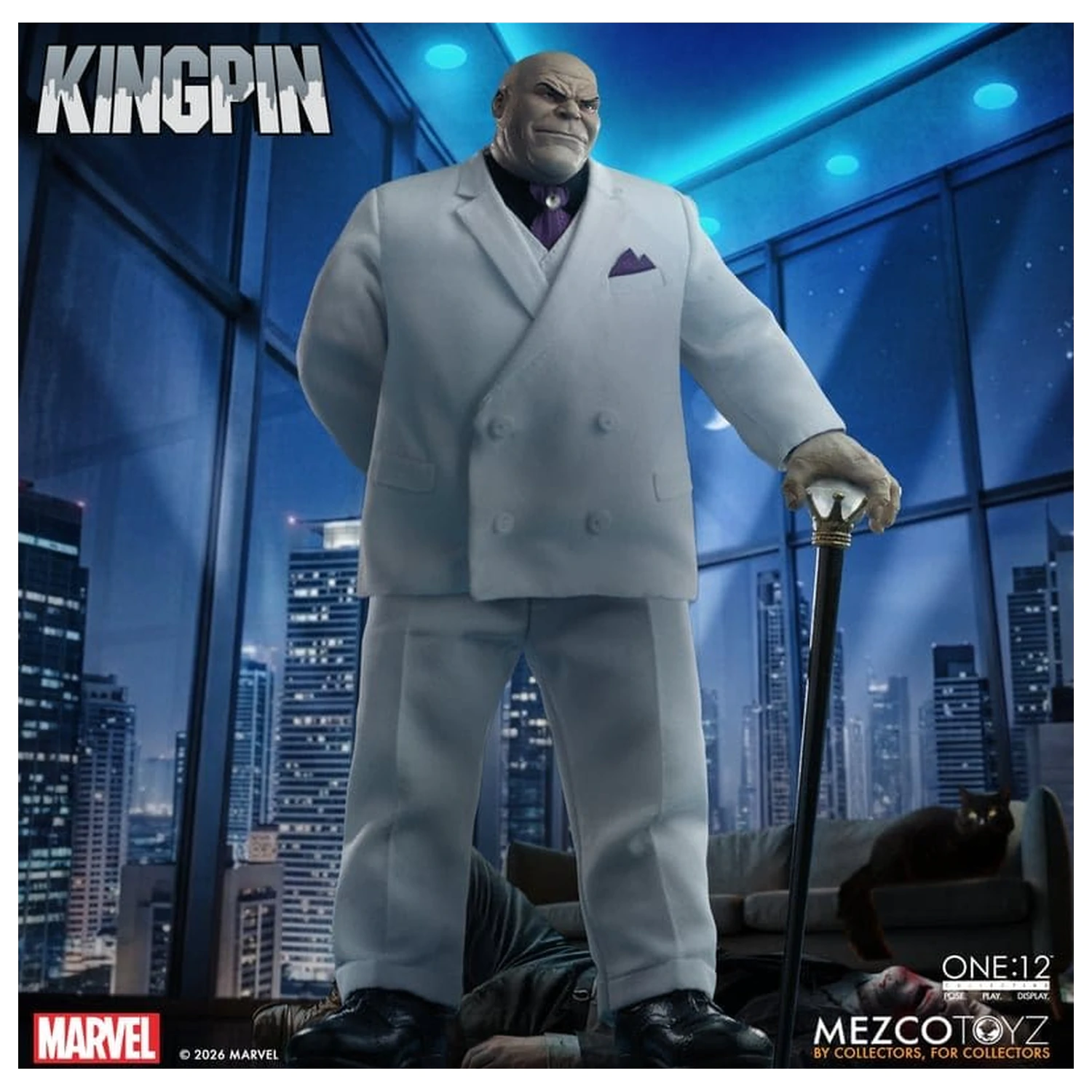 Marvel Comics One:12 Collective akční figurka 1/12 Kingpin 18 cm fotografii produktu