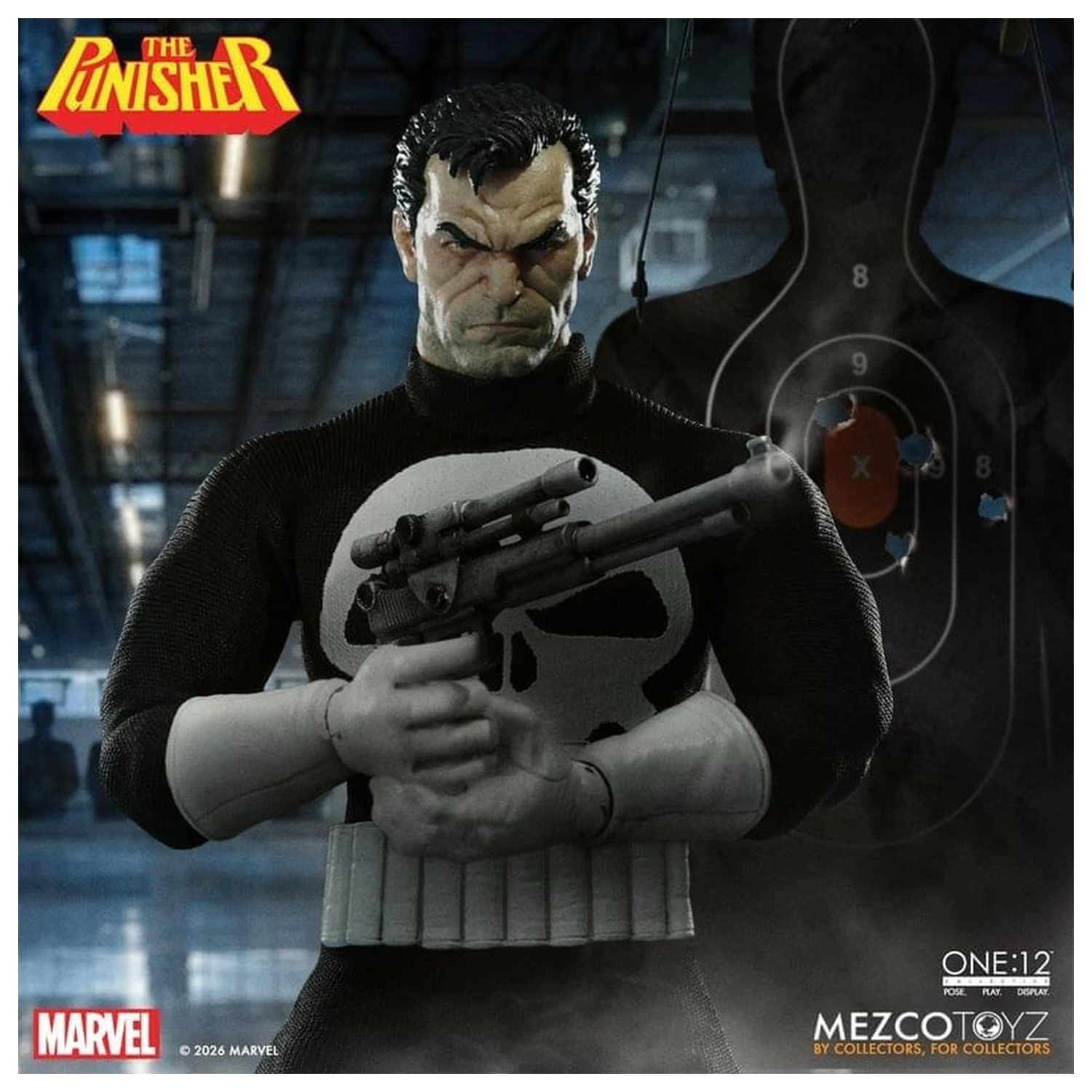 Marvel Comics One:12 Collective akční figurka 1/12 Punisher 17 cm fotografii produktu