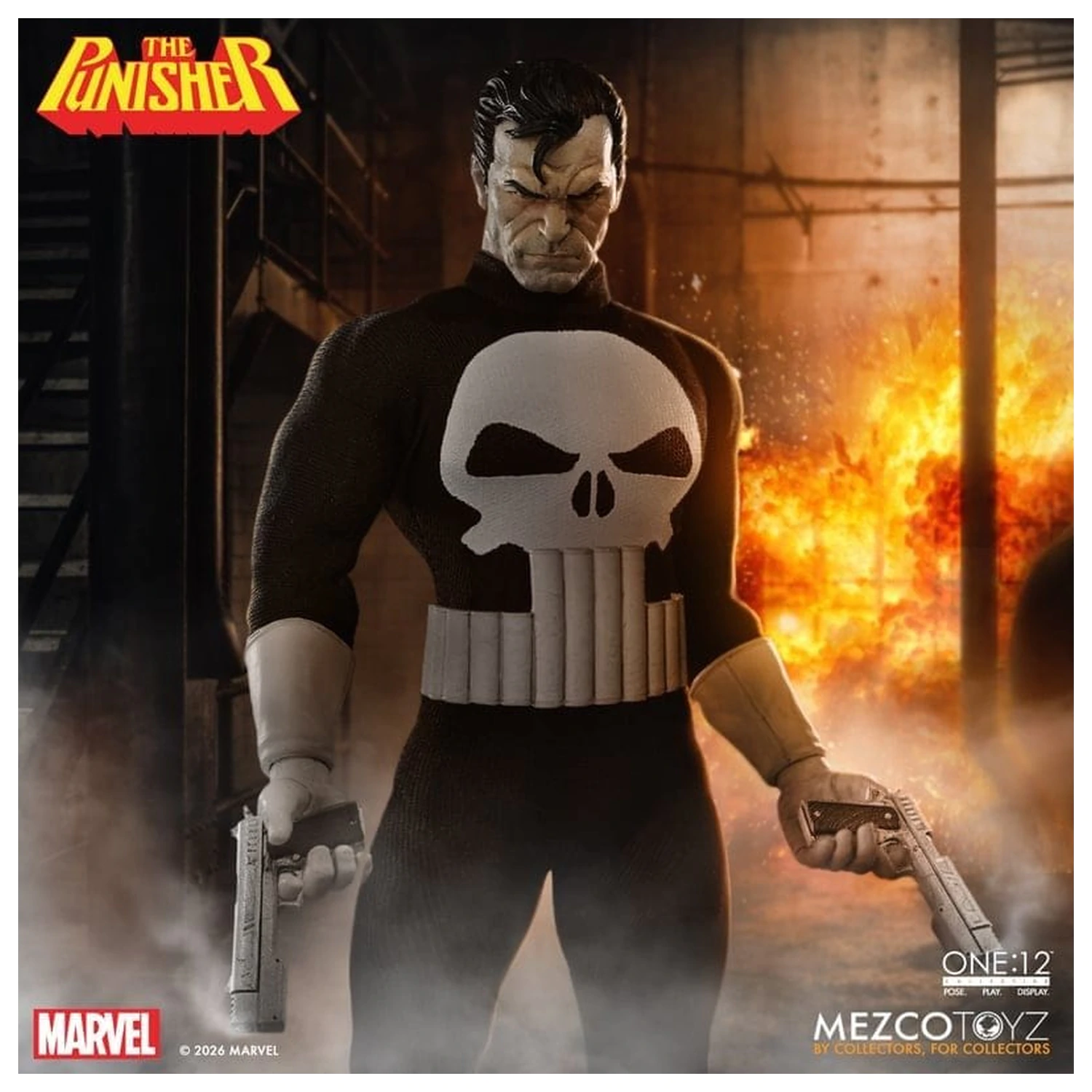 Marvel Comics One:12 Collective akční figurka 1/12 Punisher 17 cm fotografii produktu