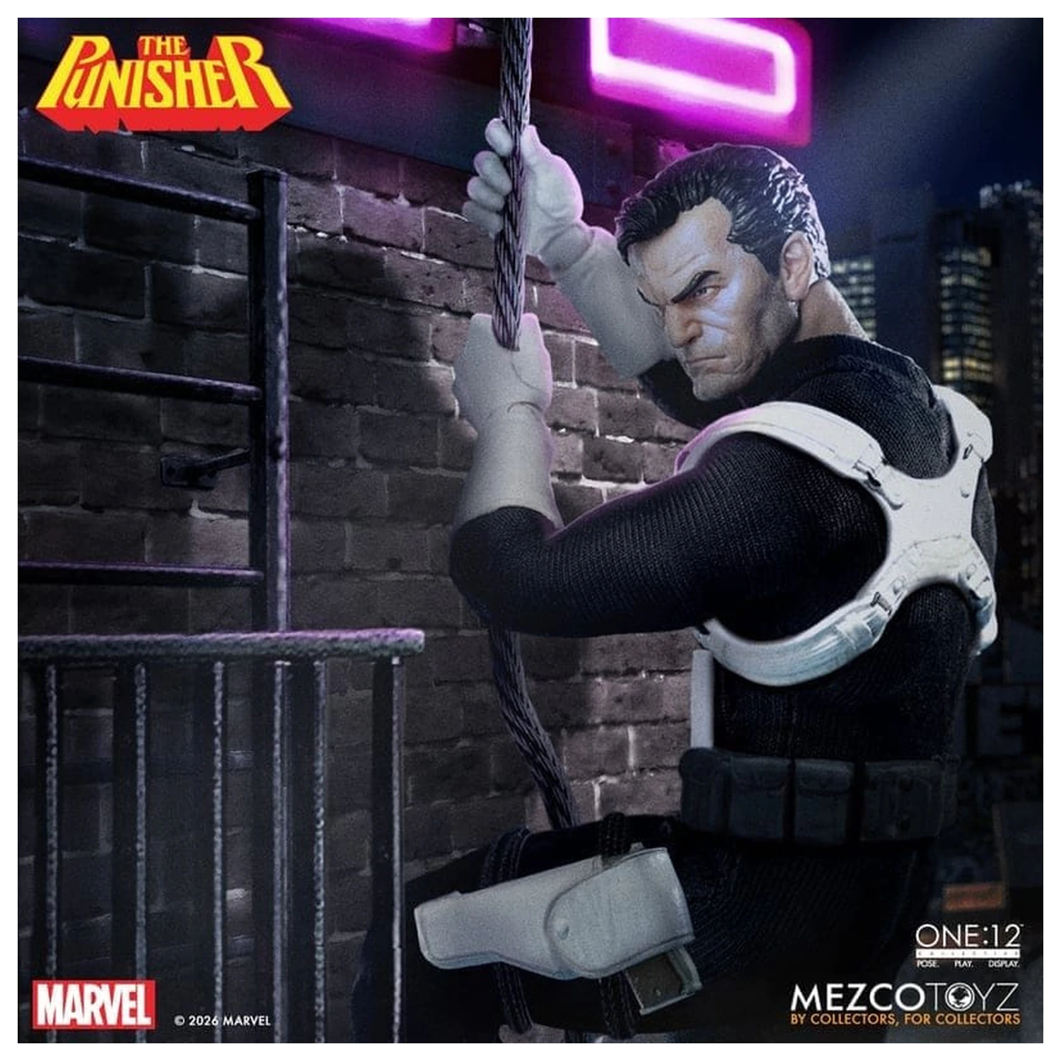 Marvel Comics One:12 Collective akční figurka 1/12 Punisher 17 cm fotografii produktu
