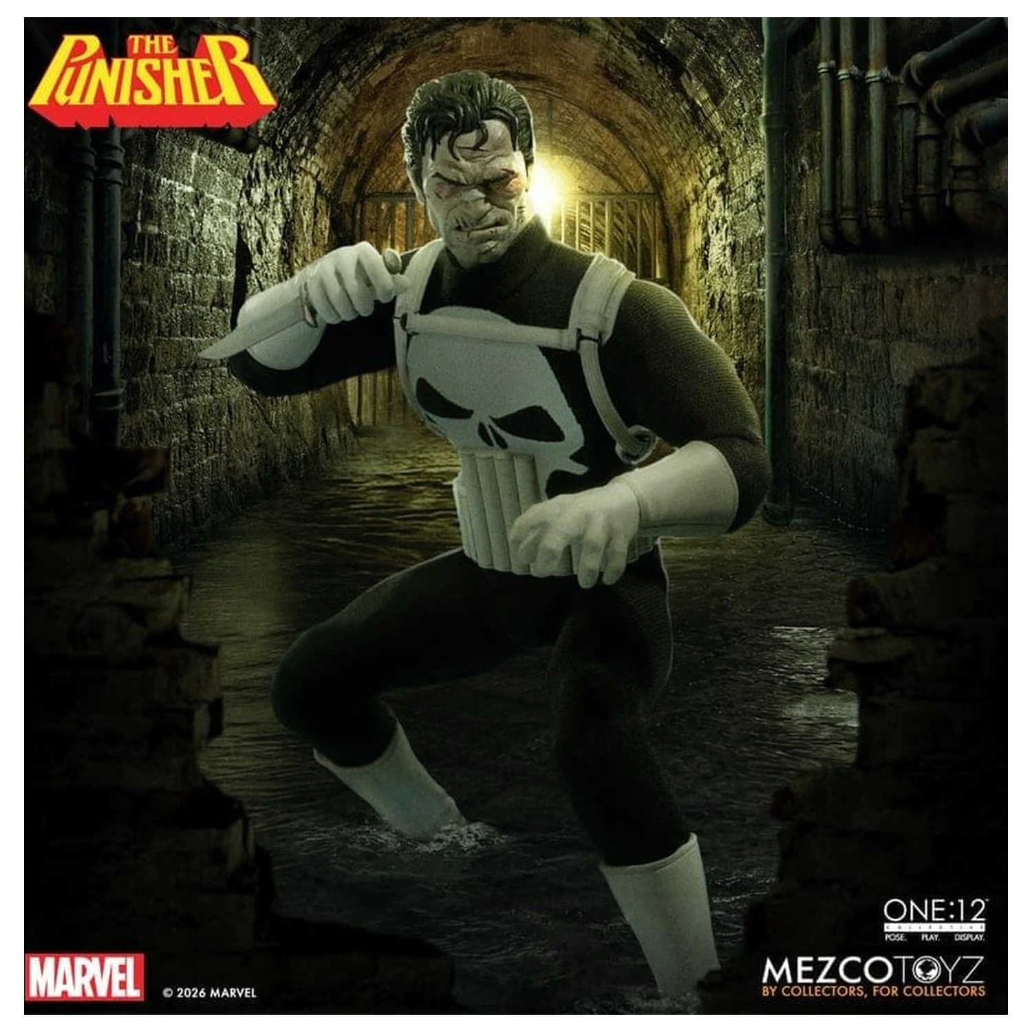 Marvel Comics One:12 Collective akční figurka 1/12 Punisher 17 cm fotografii produktu