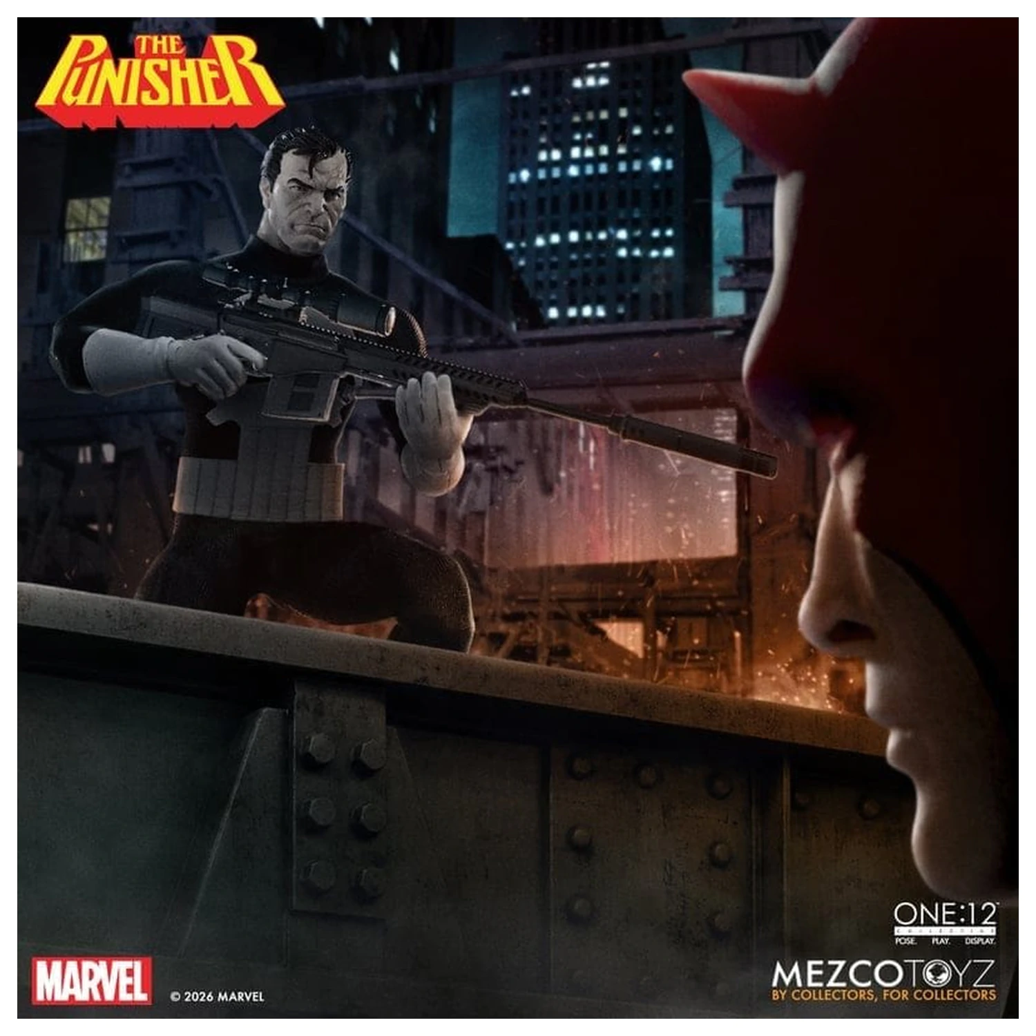 Marvel Comics One:12 Collective akční figurka 1/12 Punisher 17 cm fotografii produktu