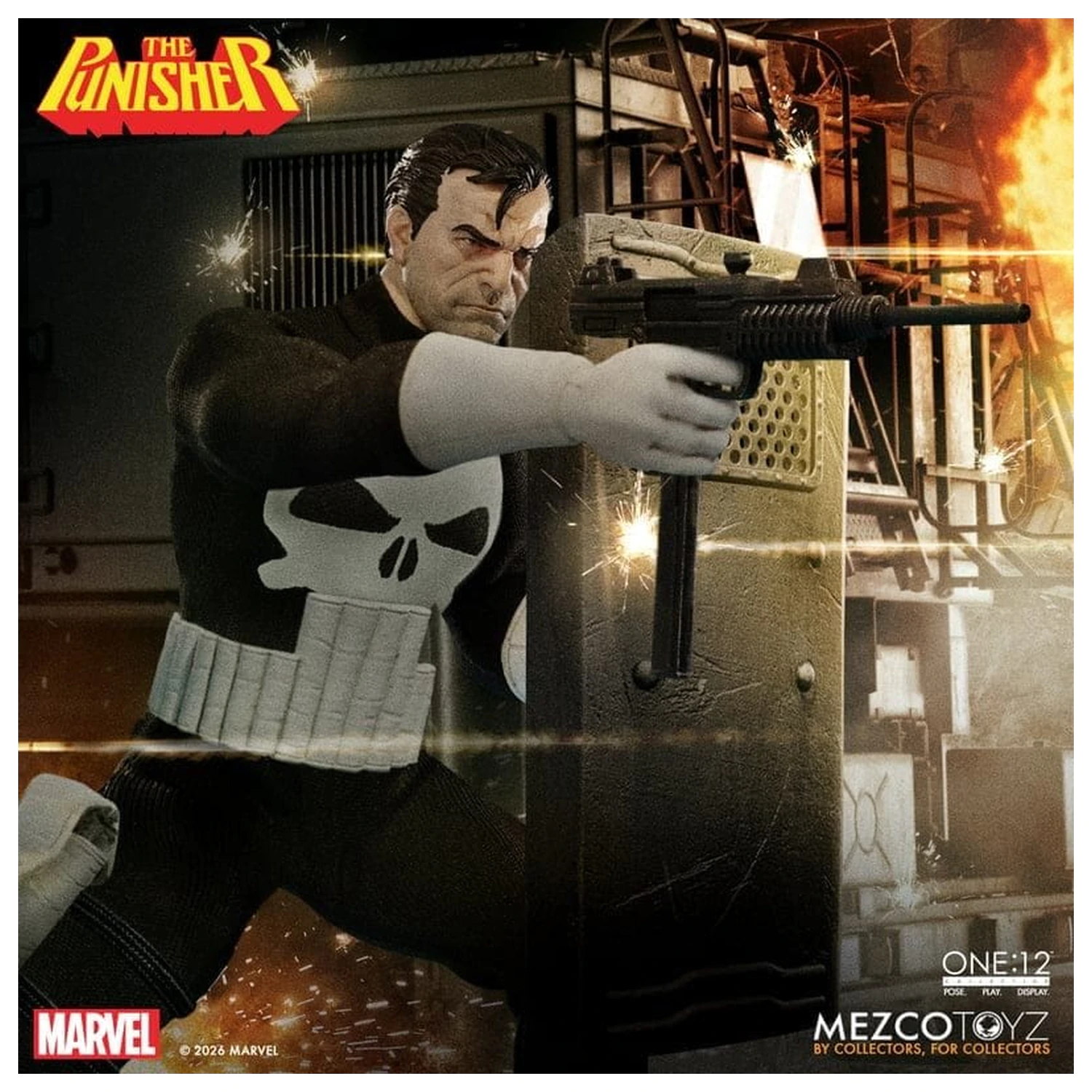 Marvel Comics One:12 Collective akční figurka 1/12 Punisher 17 cm fotografii produktu
